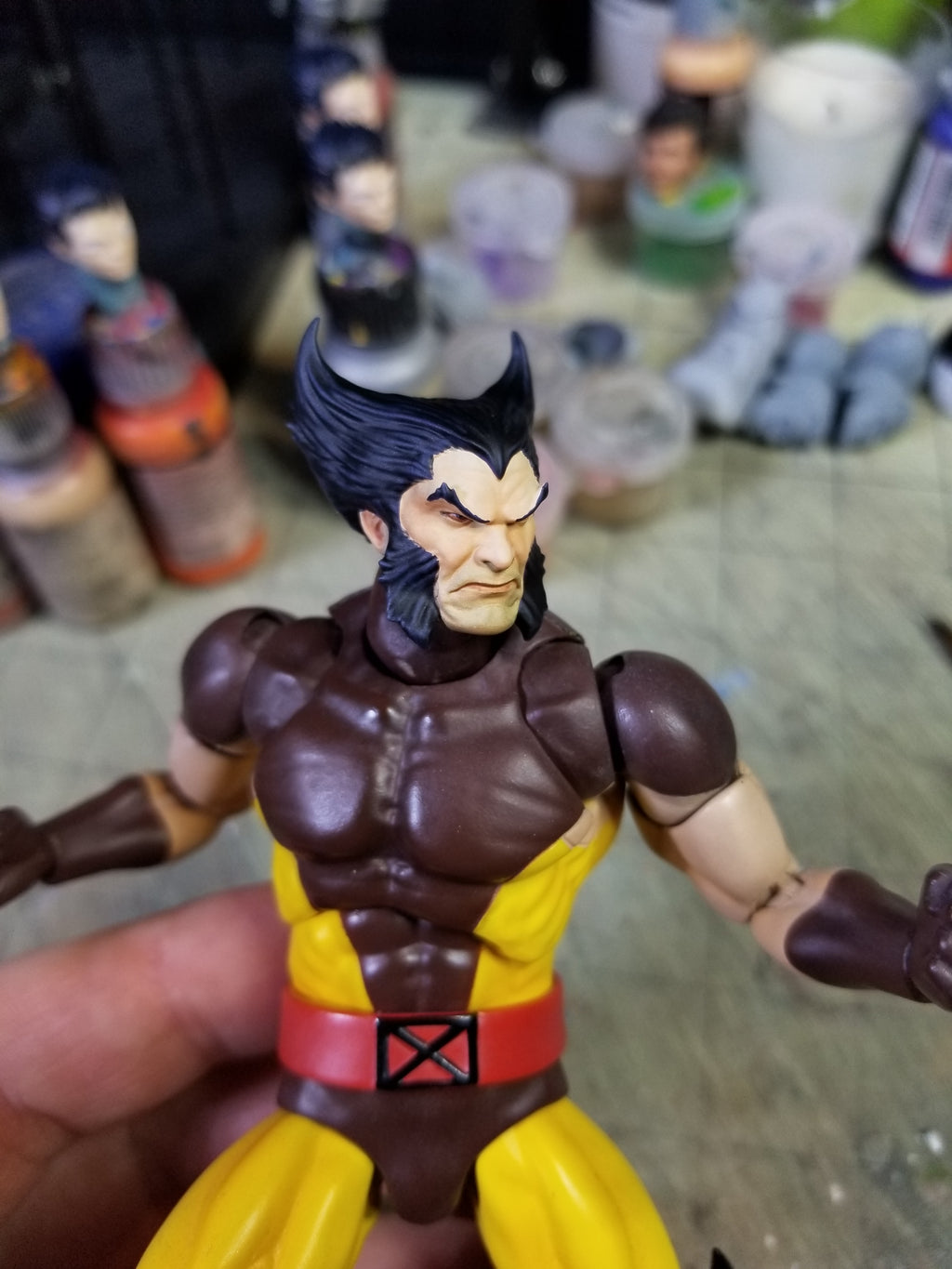 Buscema Logan head for MAFEX