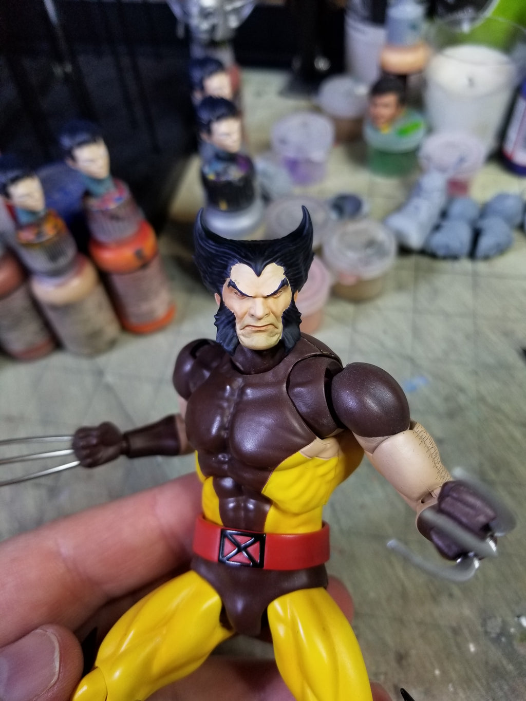 Buscema Logan head for MAFEX