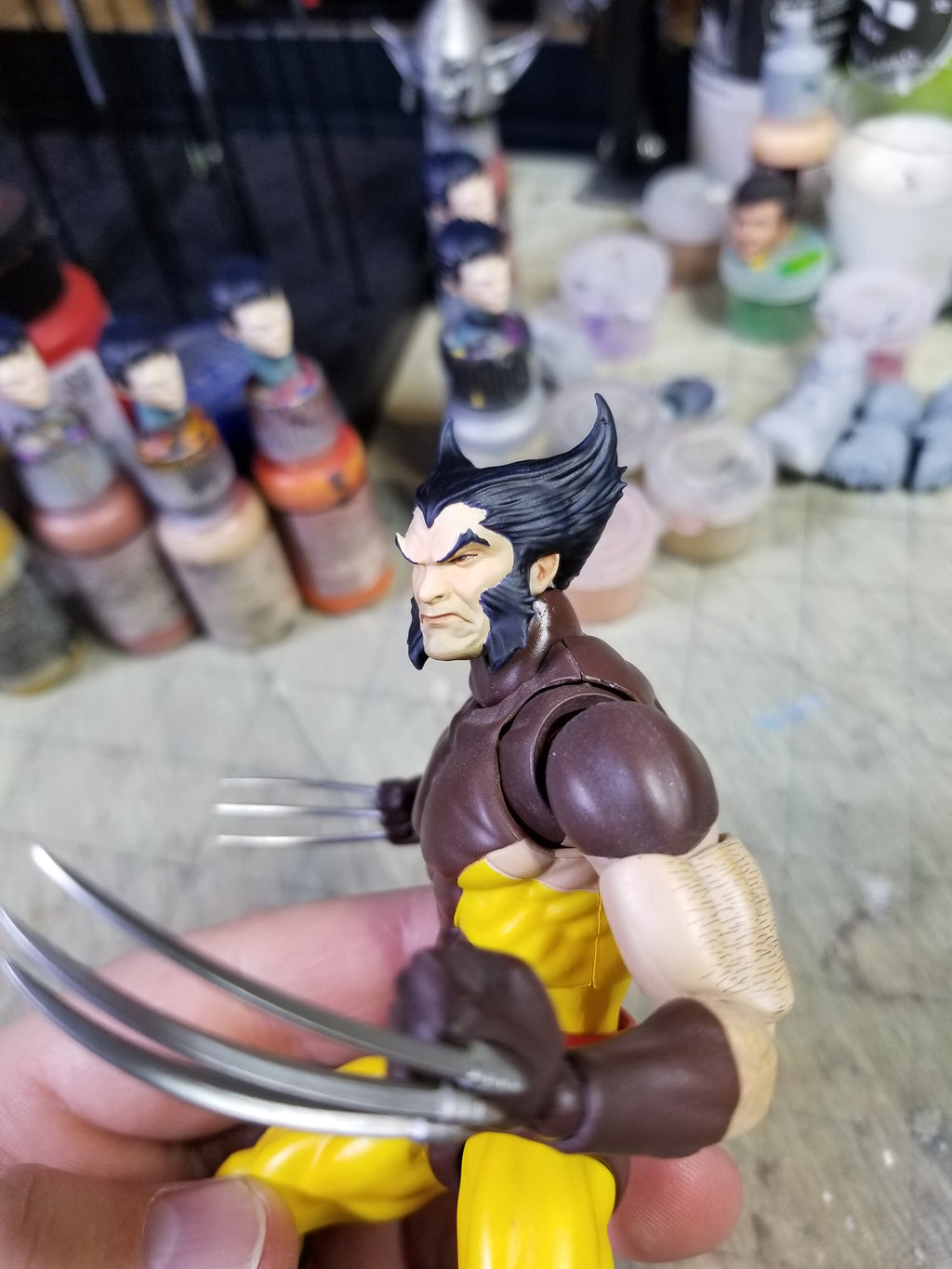 Buscema Logan head for MAFEX