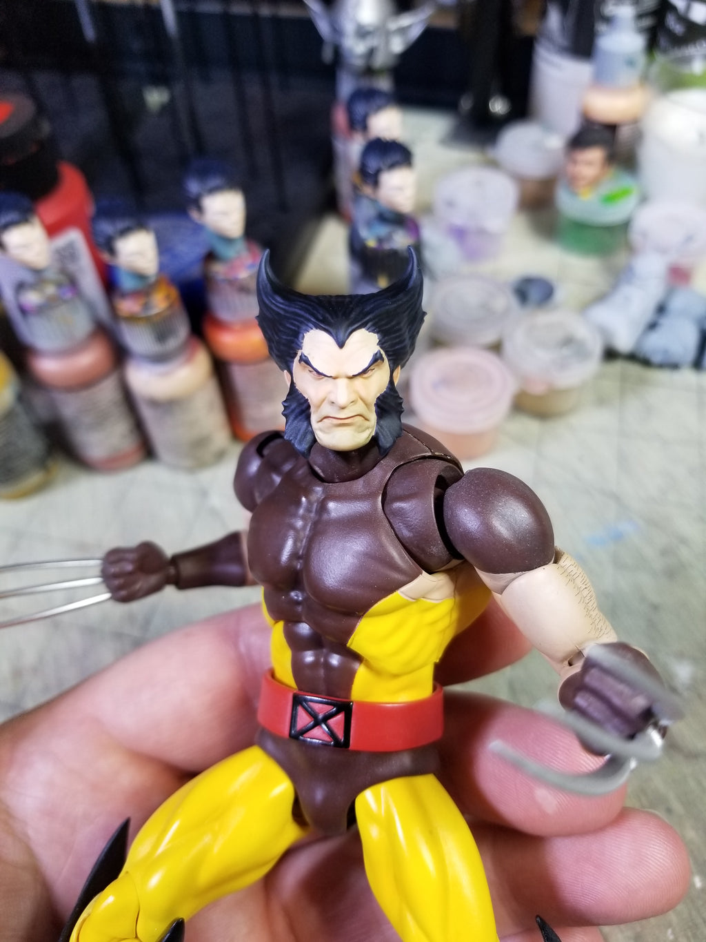 Buscema Logan head for MAFEX