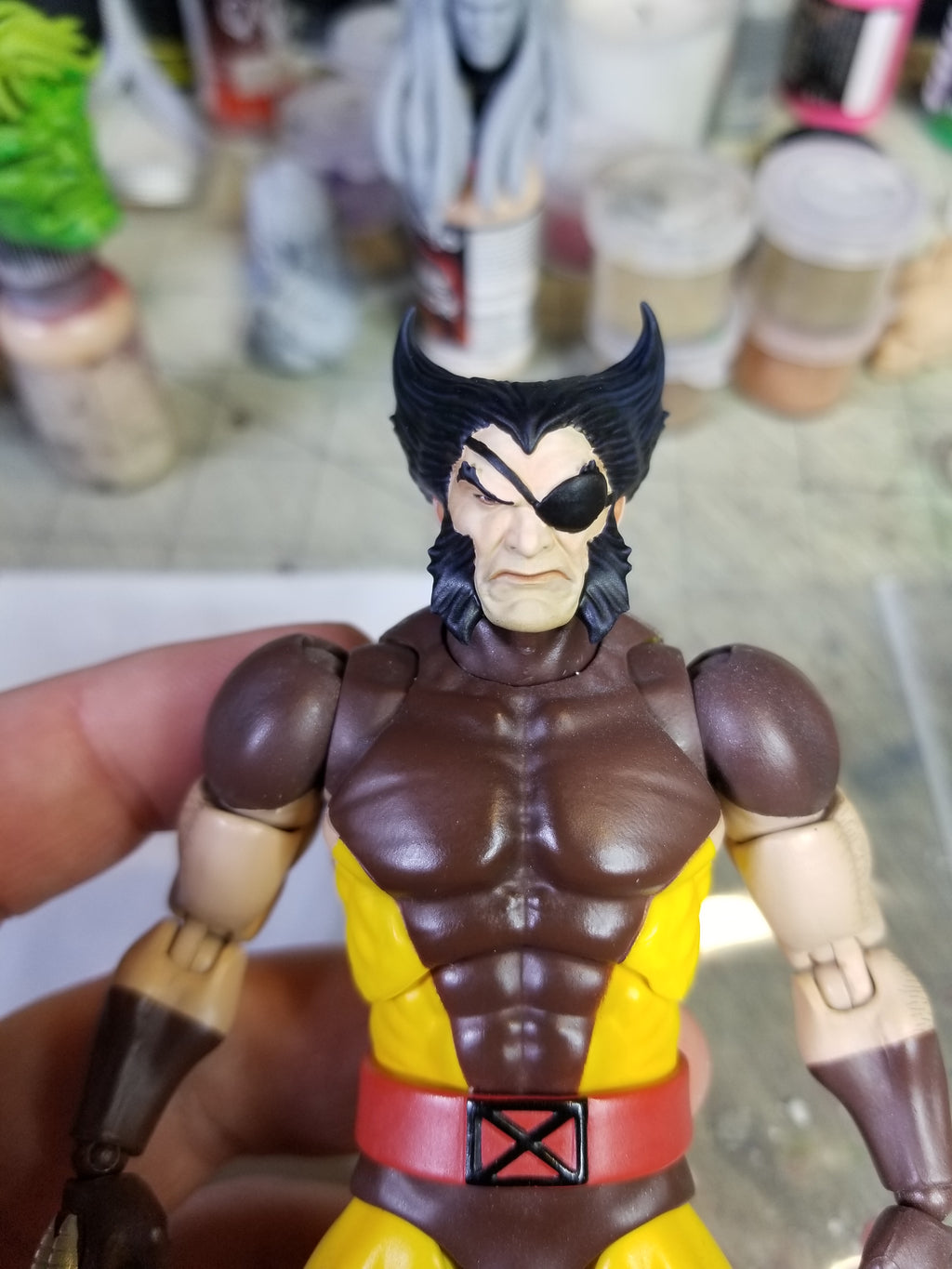 Buscema Patch head for MAFEX