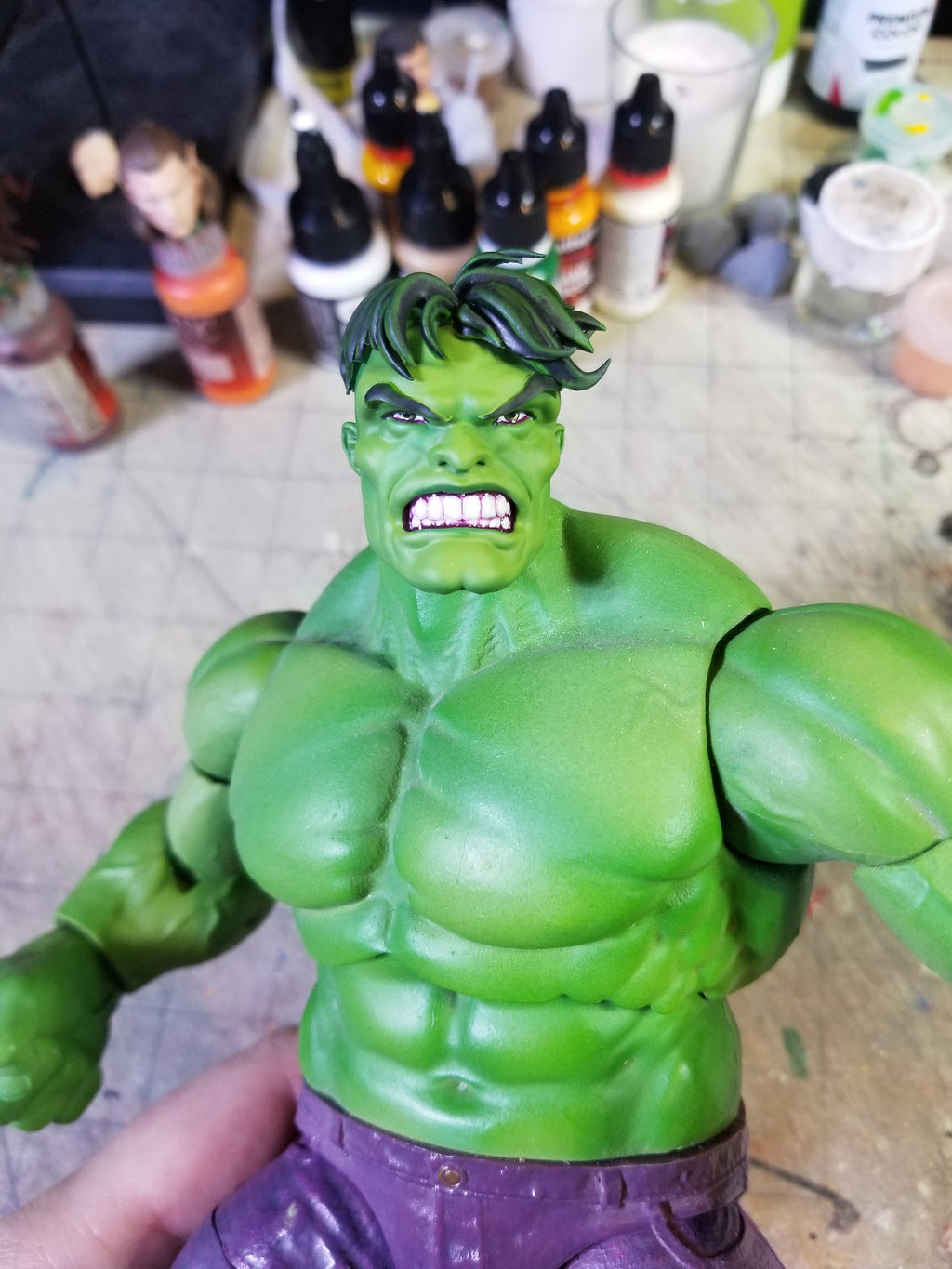 Smart Hulk head for Select