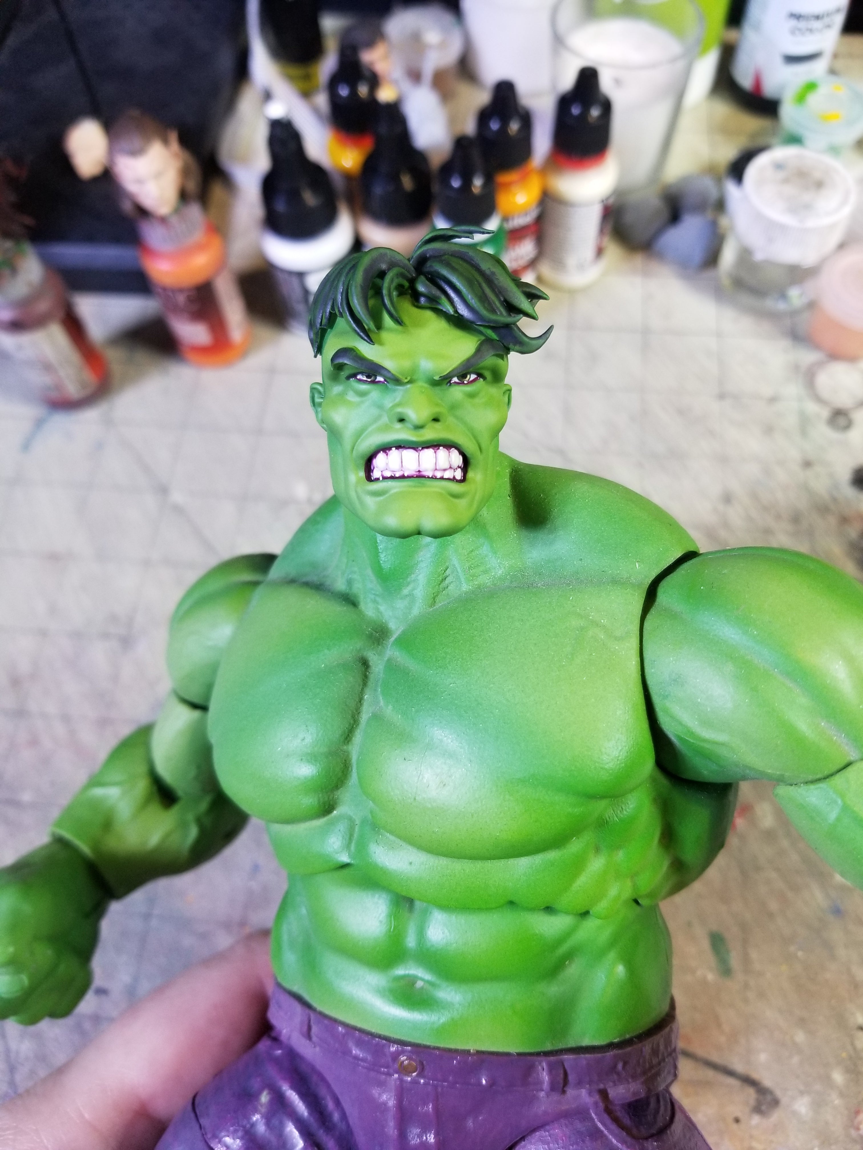 Smart Hulk head for Select