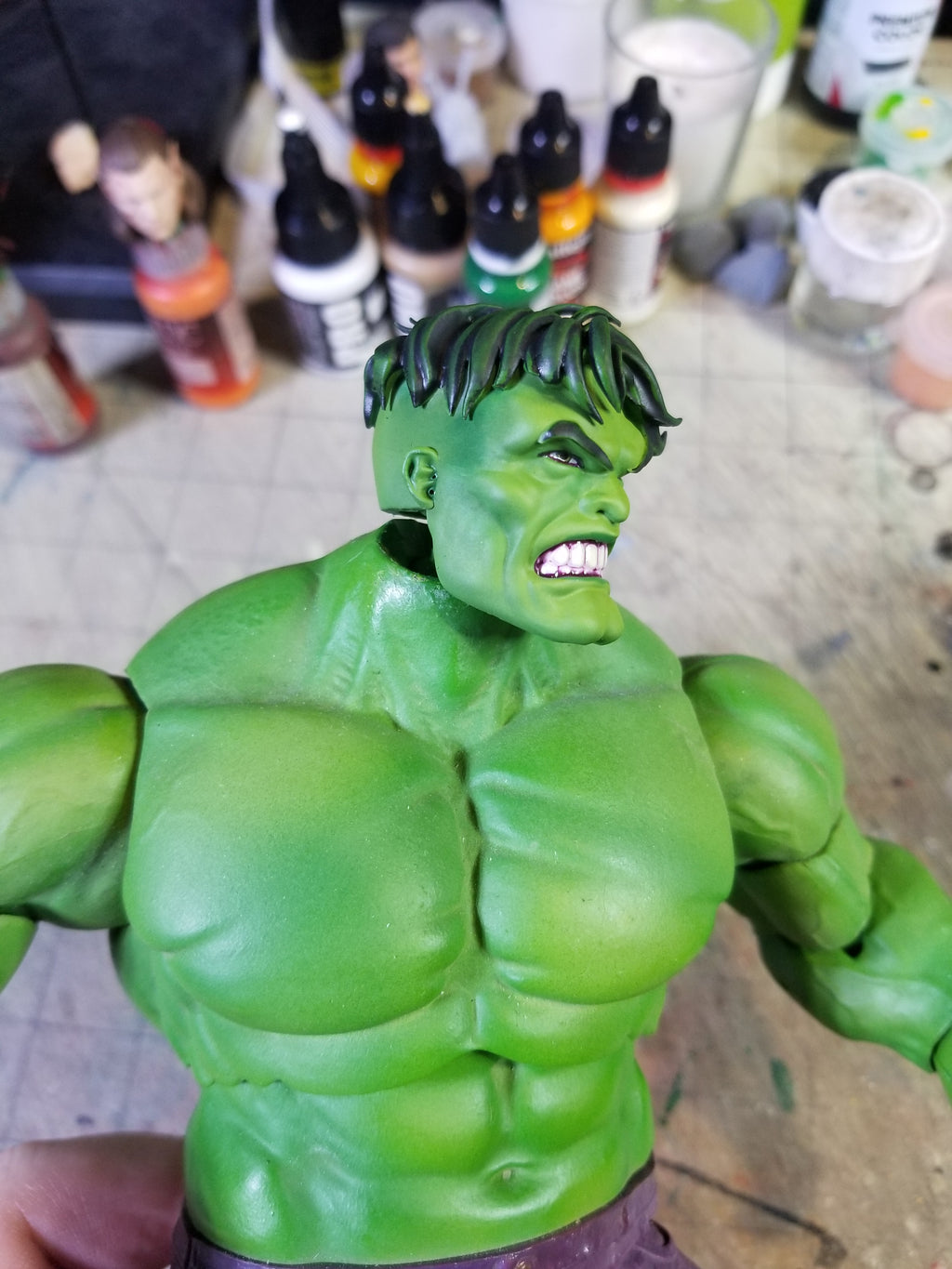 Smart Hulk head for Select