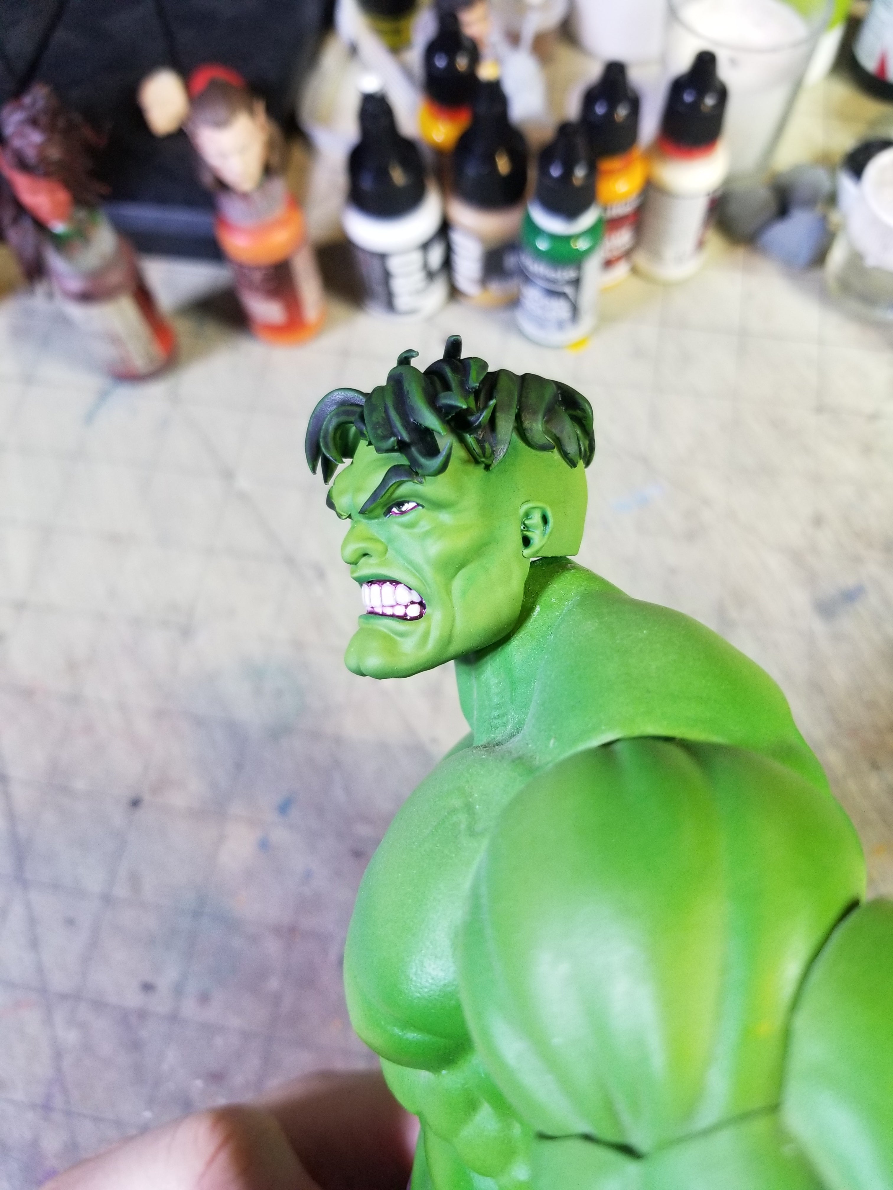 Smart Hulk head for Select