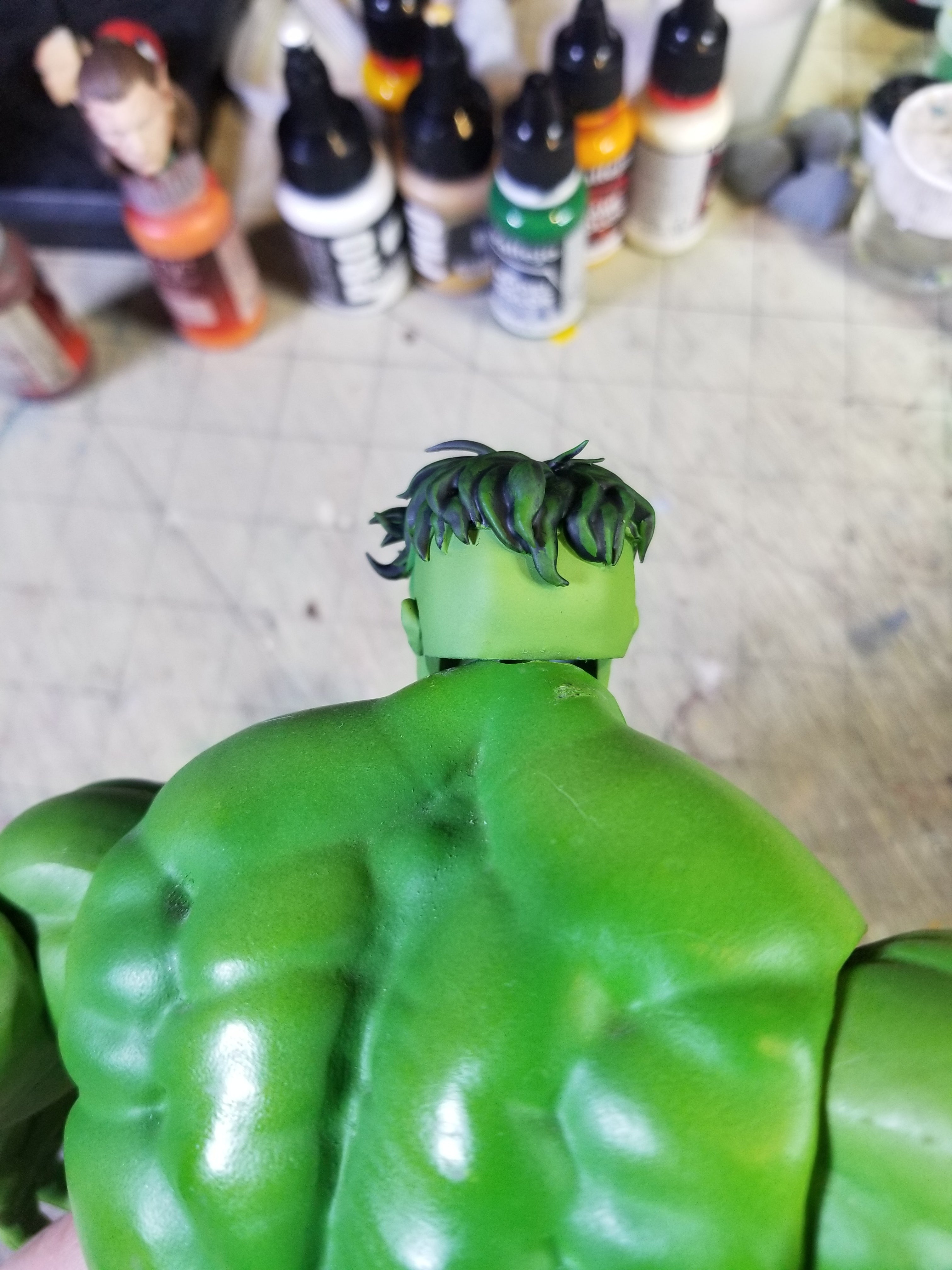 Smart Hulk head for Select