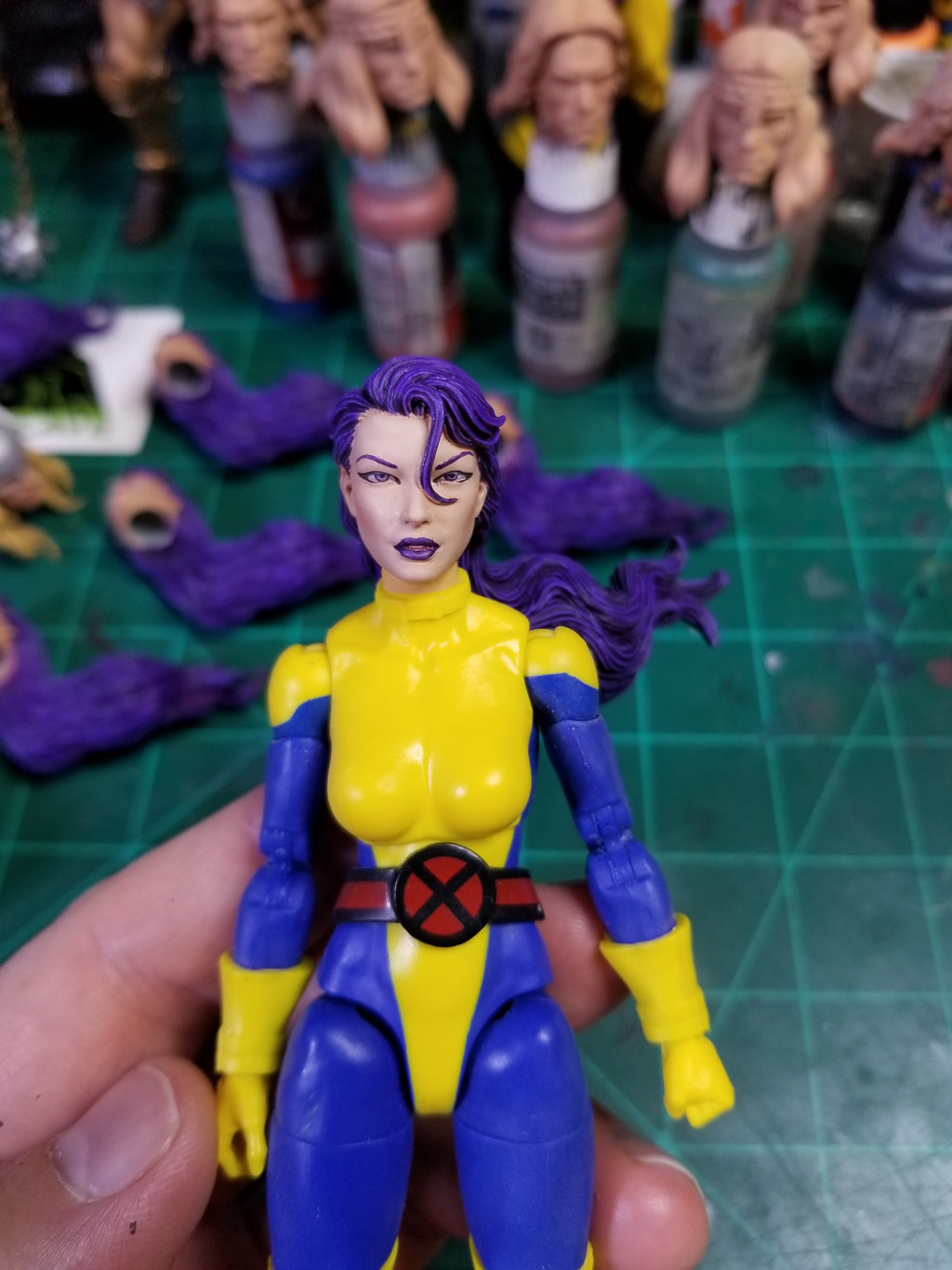 Psylocke head for Legends