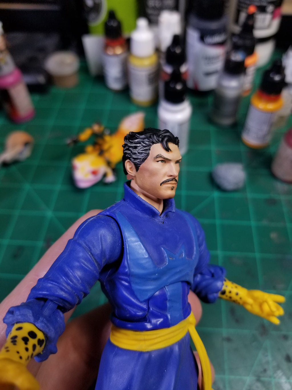 Dr Strange head for Legends