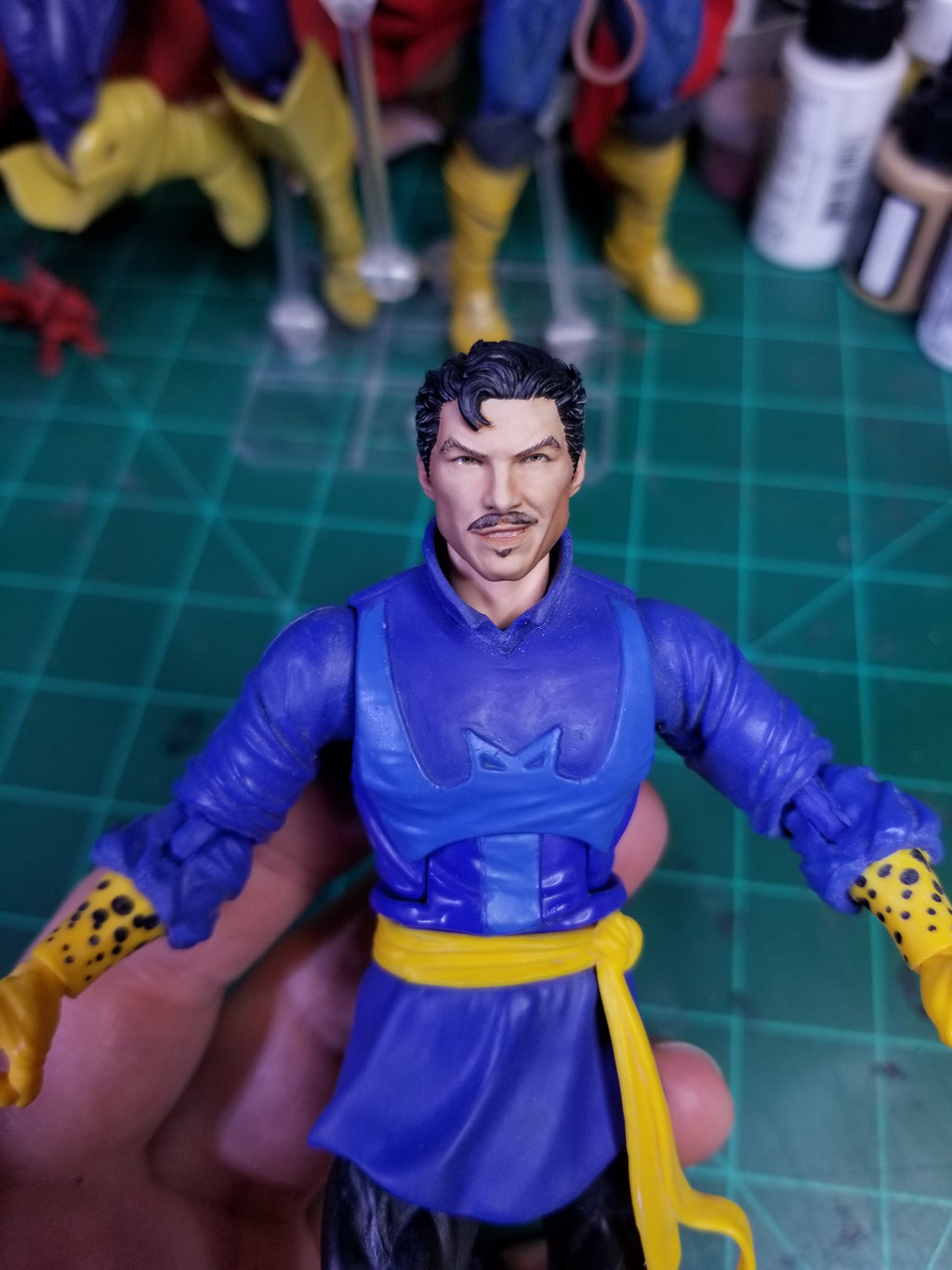 Smiling Dr Strange head for Legends