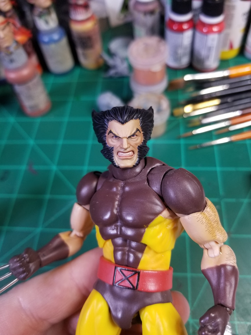 Angry Logan head for CT Toys