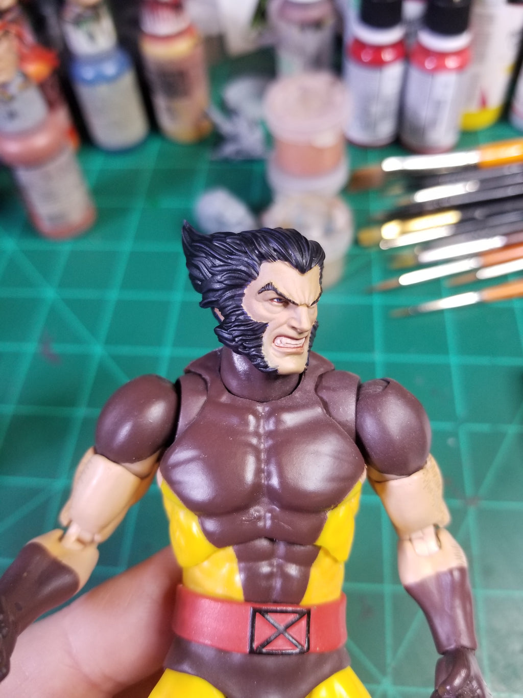 Angry Logan head for CT Toys