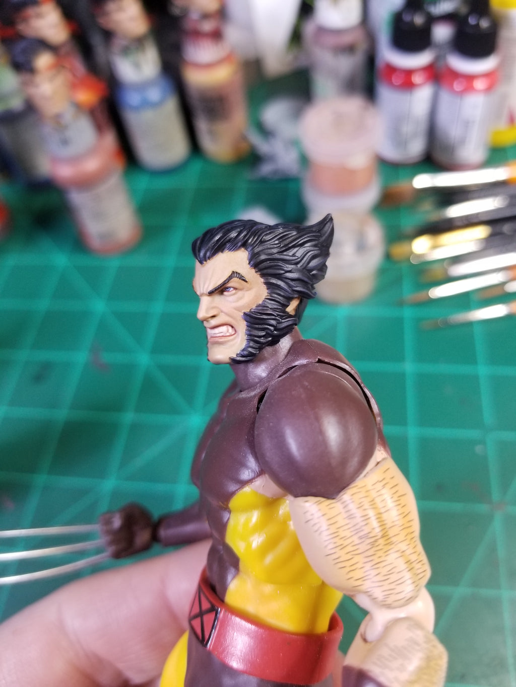 Angry Logan head for CT Toys