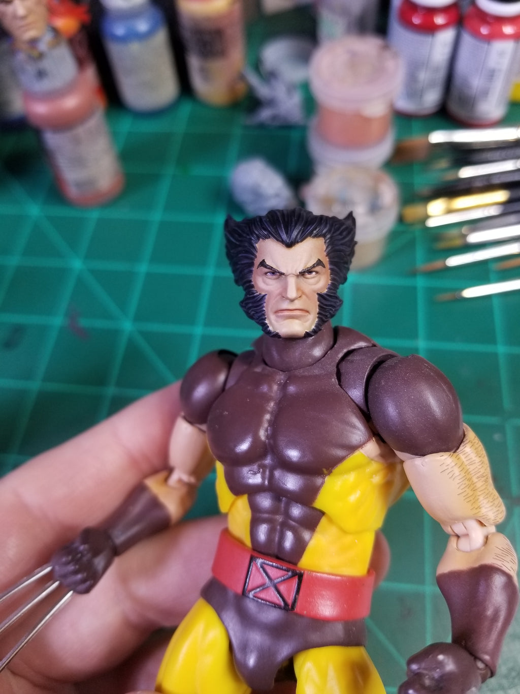 Neutral Logan head for CT Toys