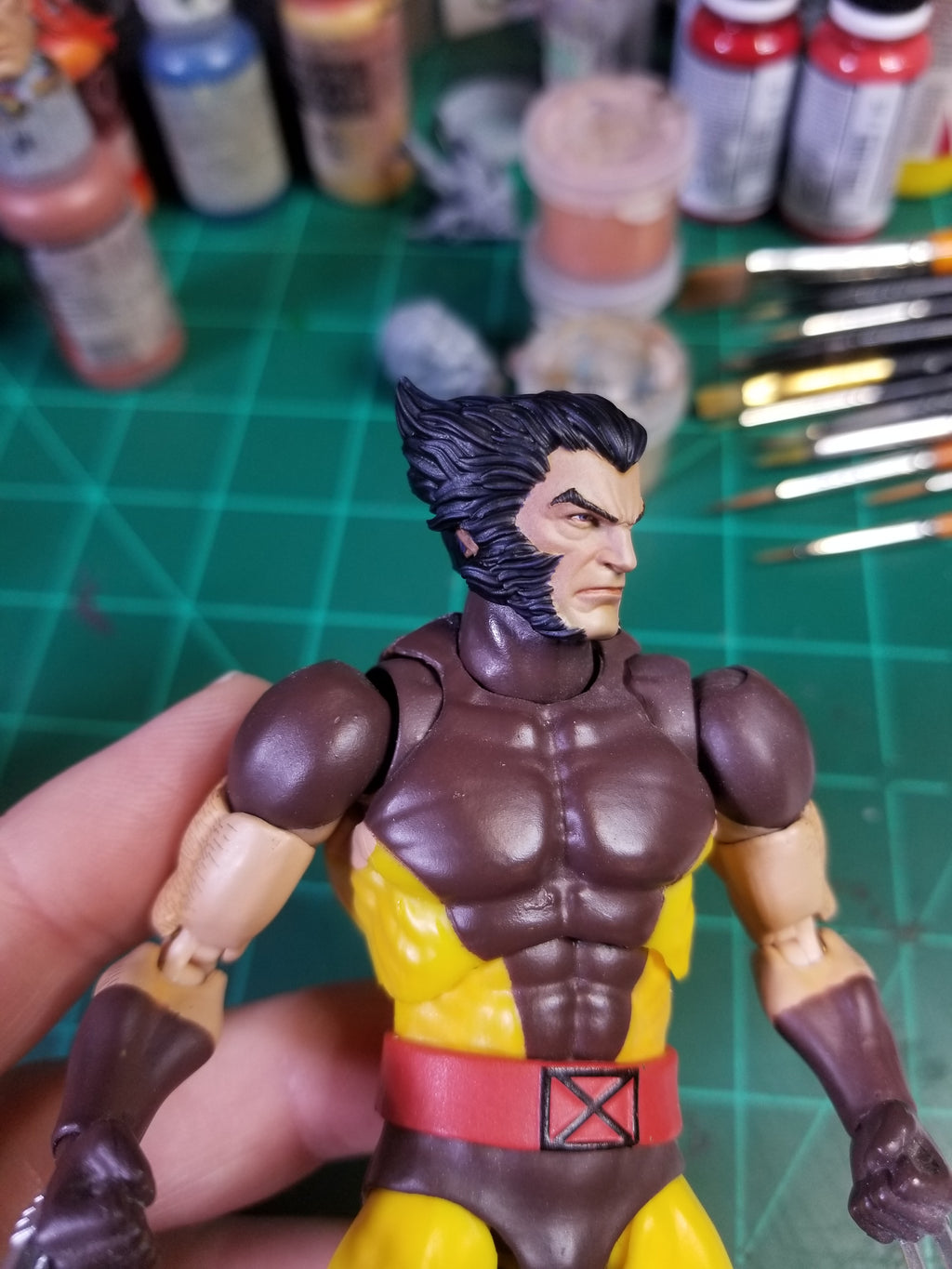 Neutral Logan head for CT Toys