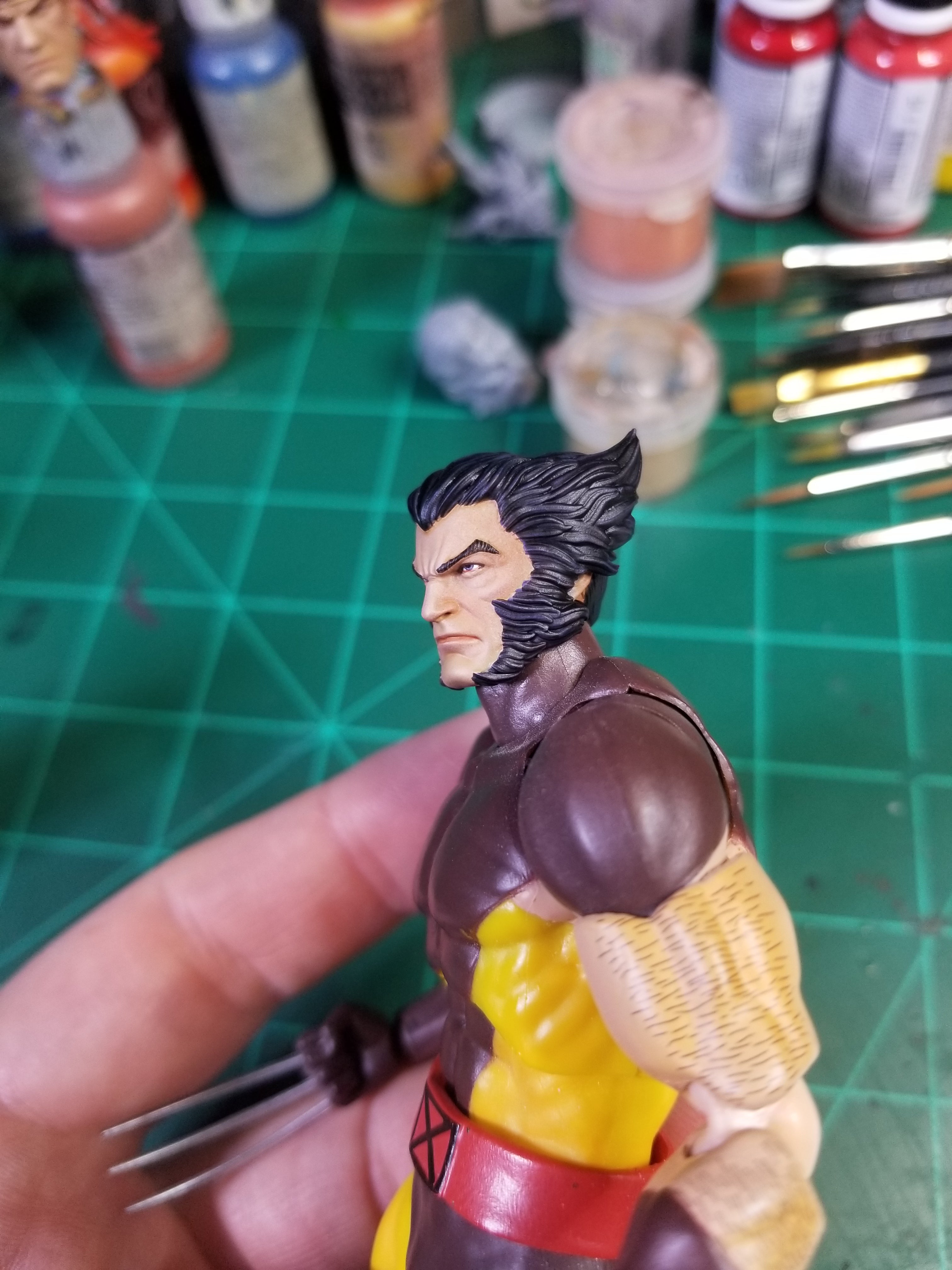 Neutral Logan head for CT Toys