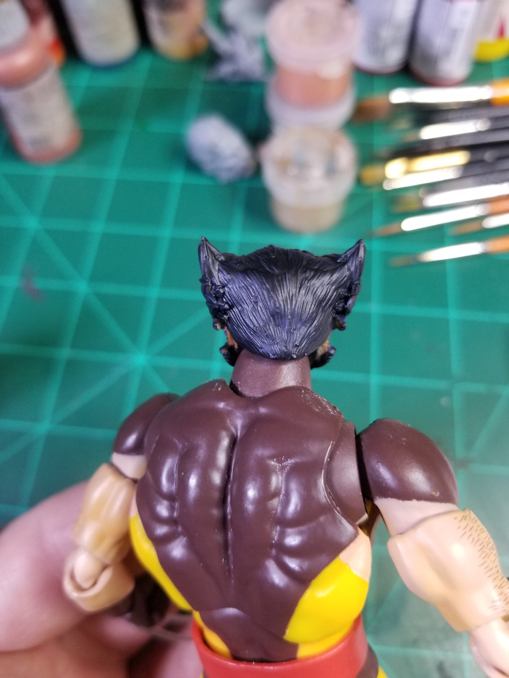 Neutral Logan head for CT Toys