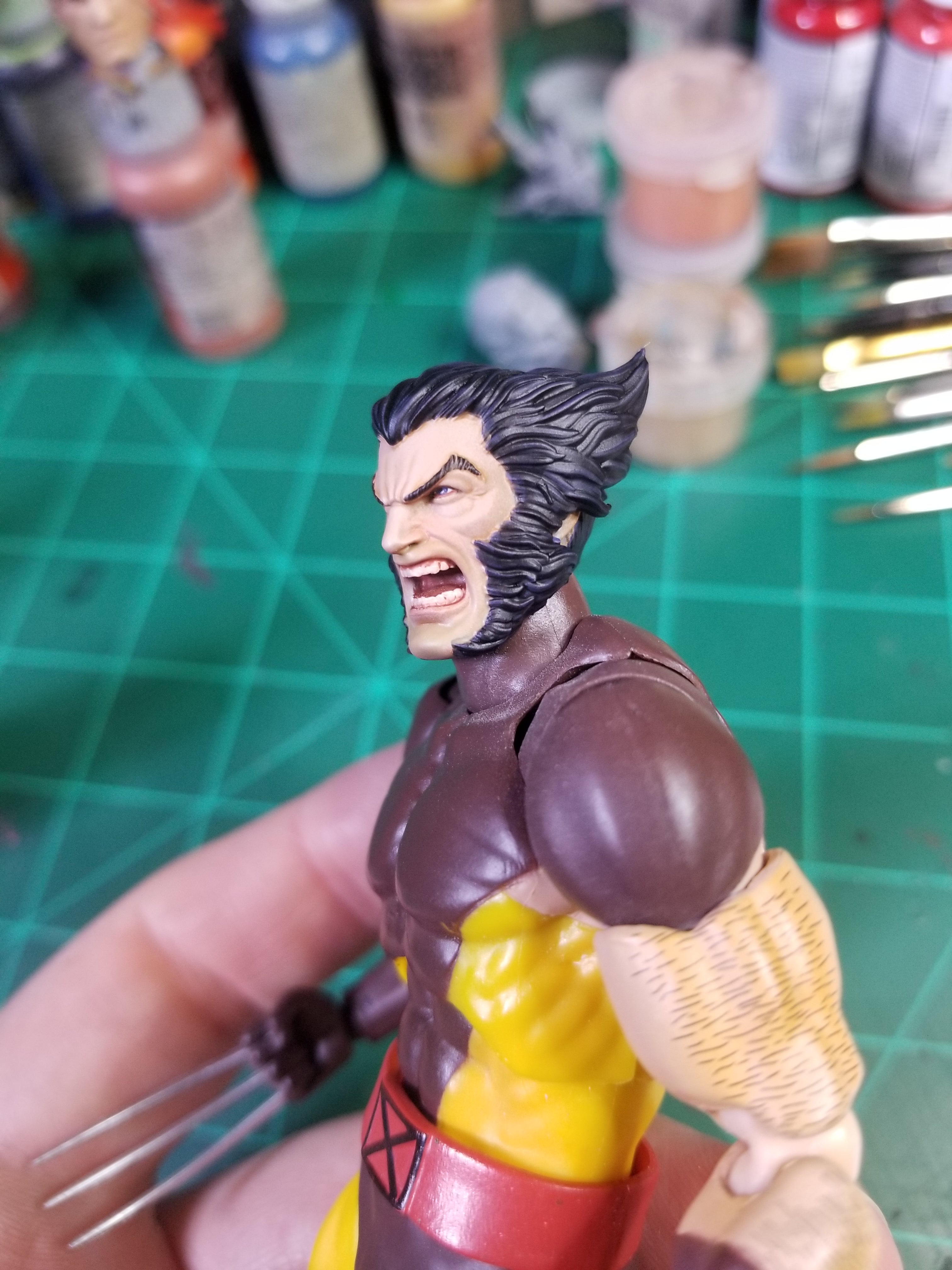 Screaming Logan head for CT Toys