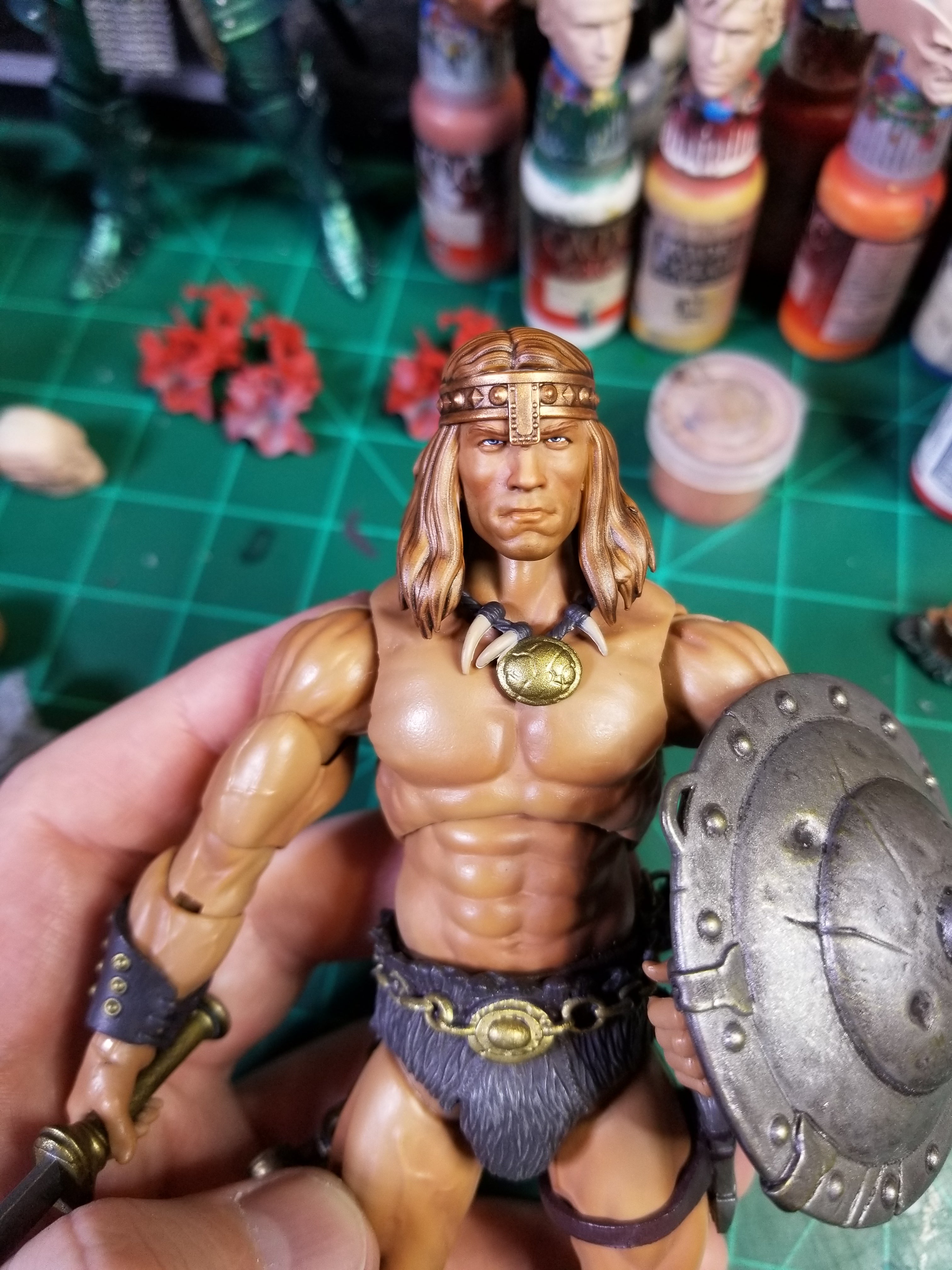 Conan head for Savage Crucible