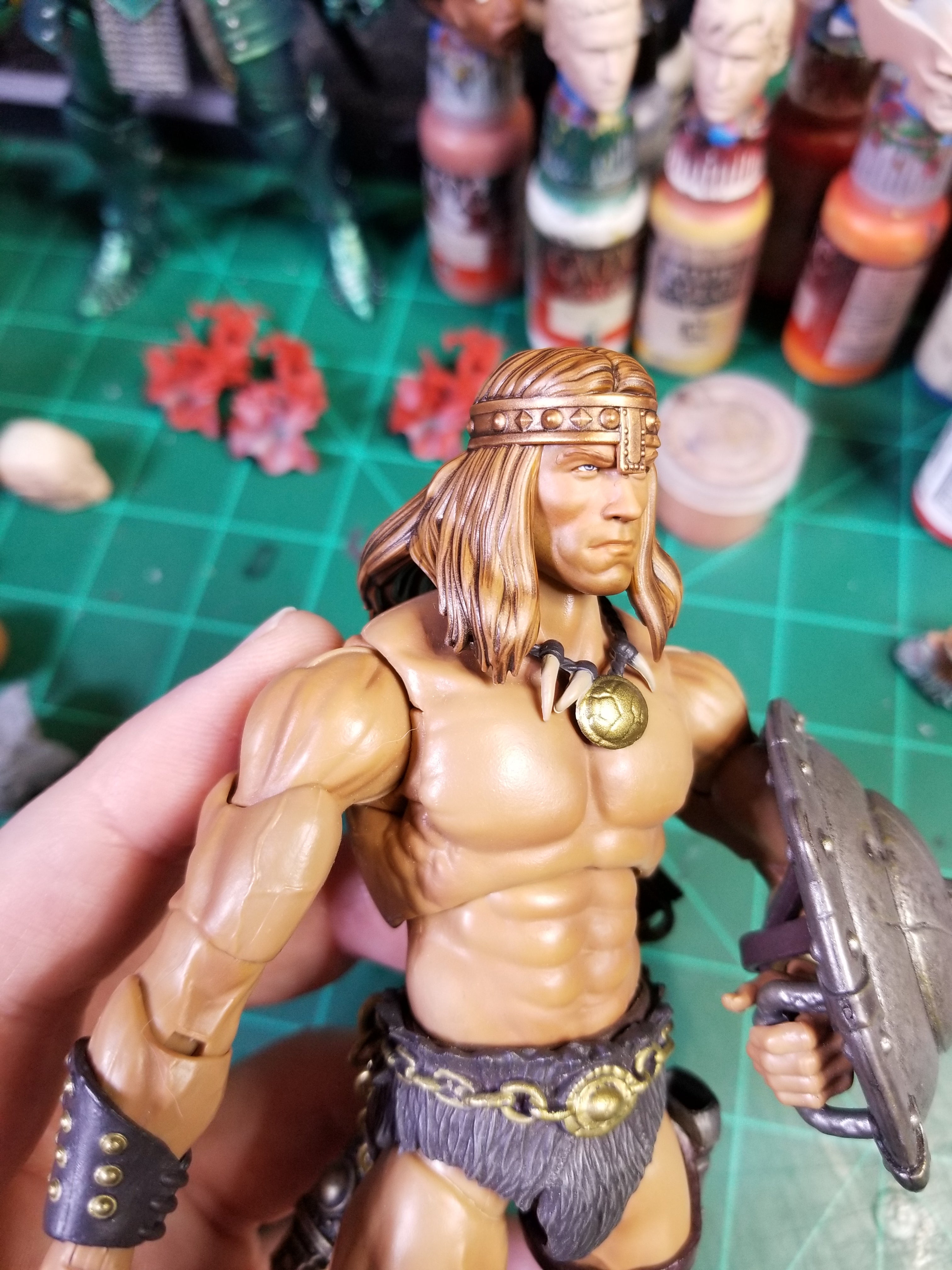 Conan head for Savage Crucible