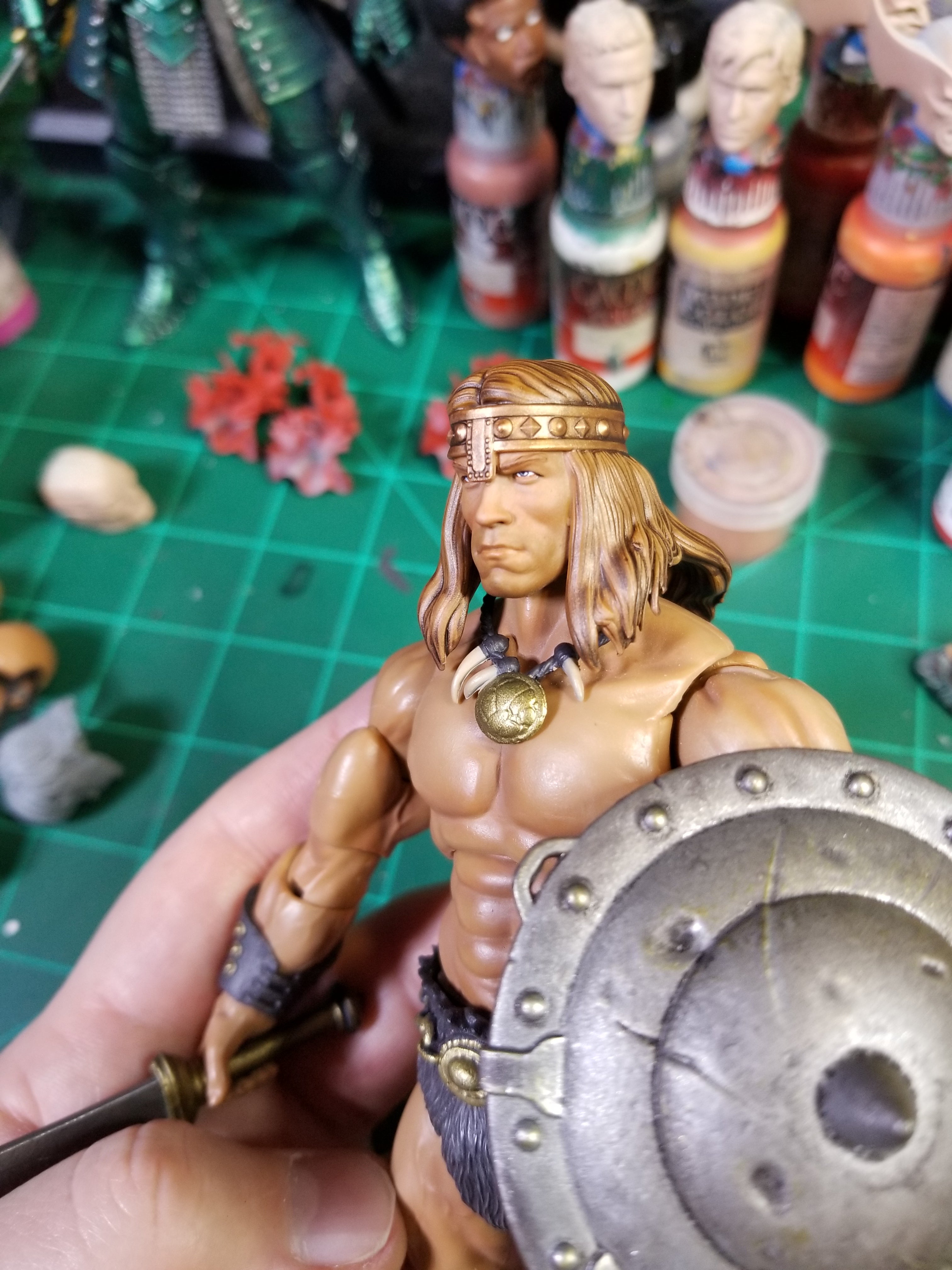 Conan head for Savage Crucible