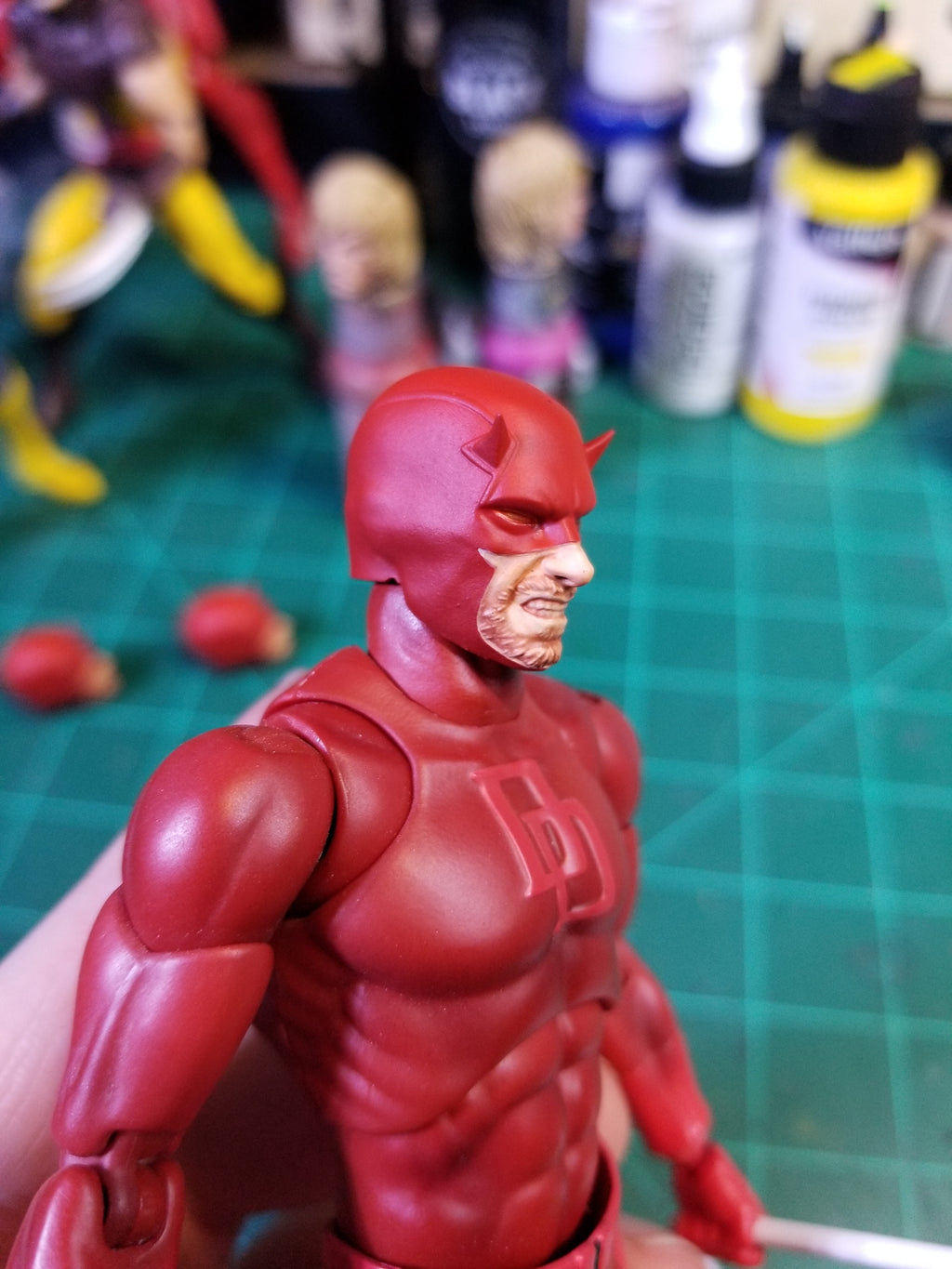 Angry DD head