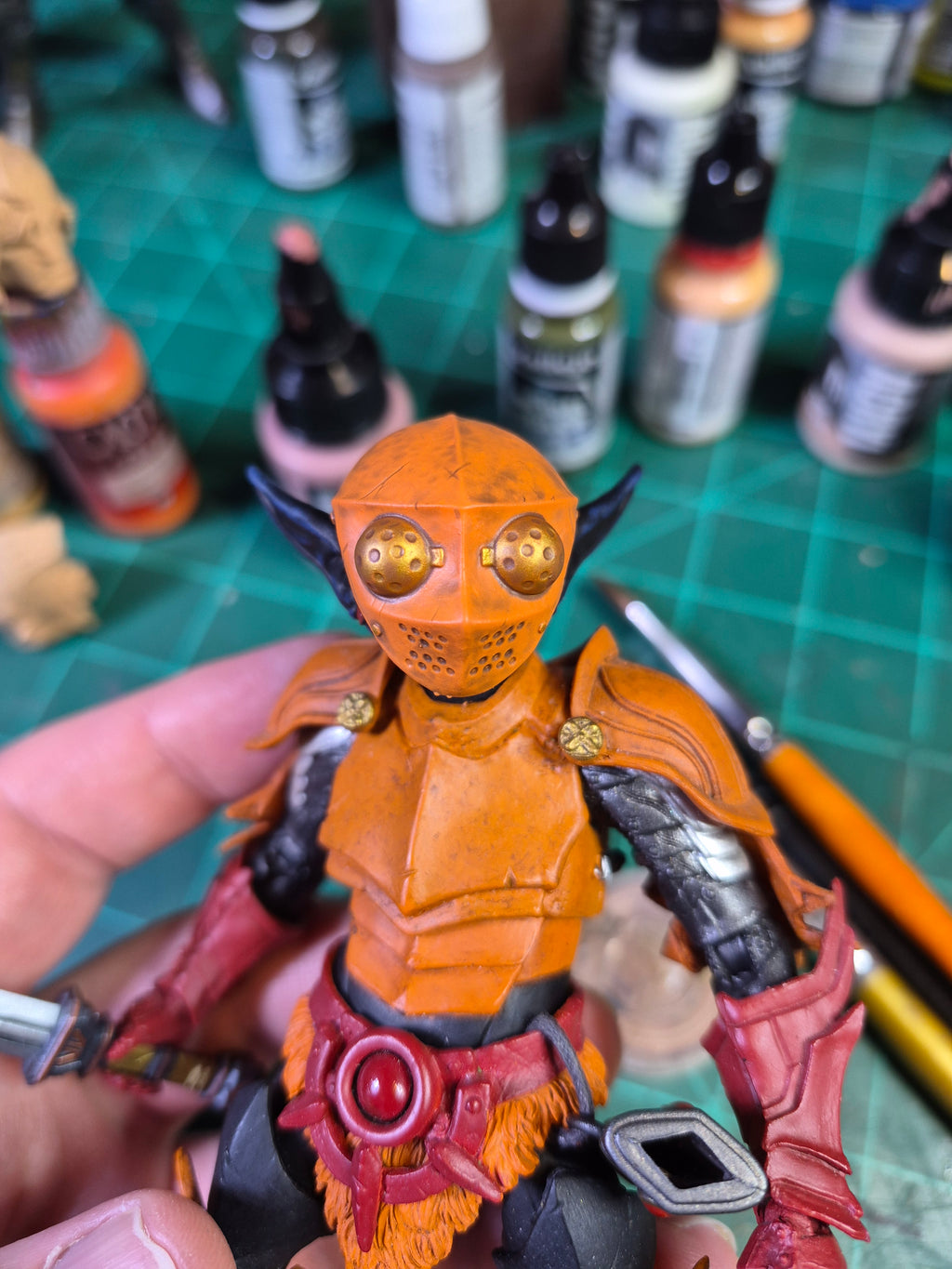 Bug Helm Goblin head for Legions