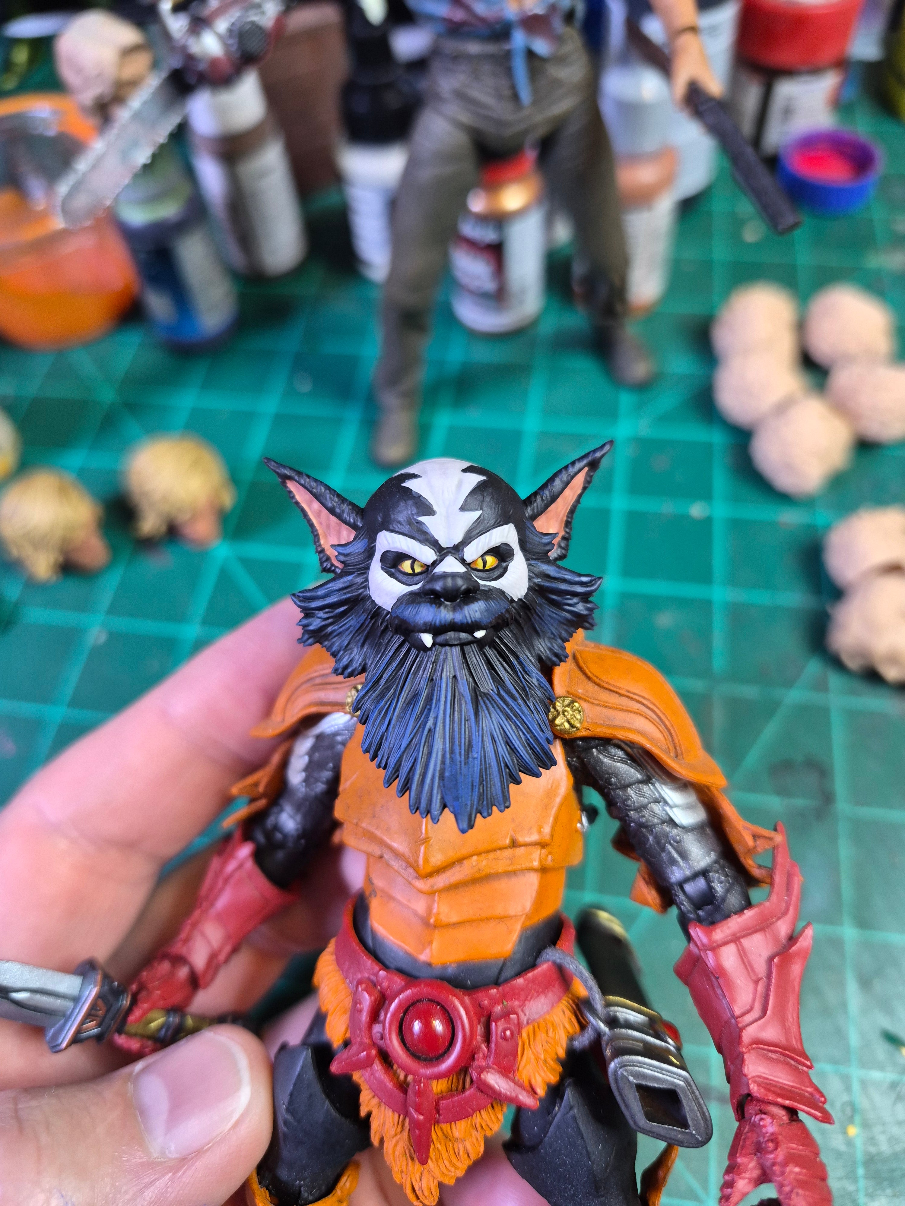 Stinky Goblin head for Legions