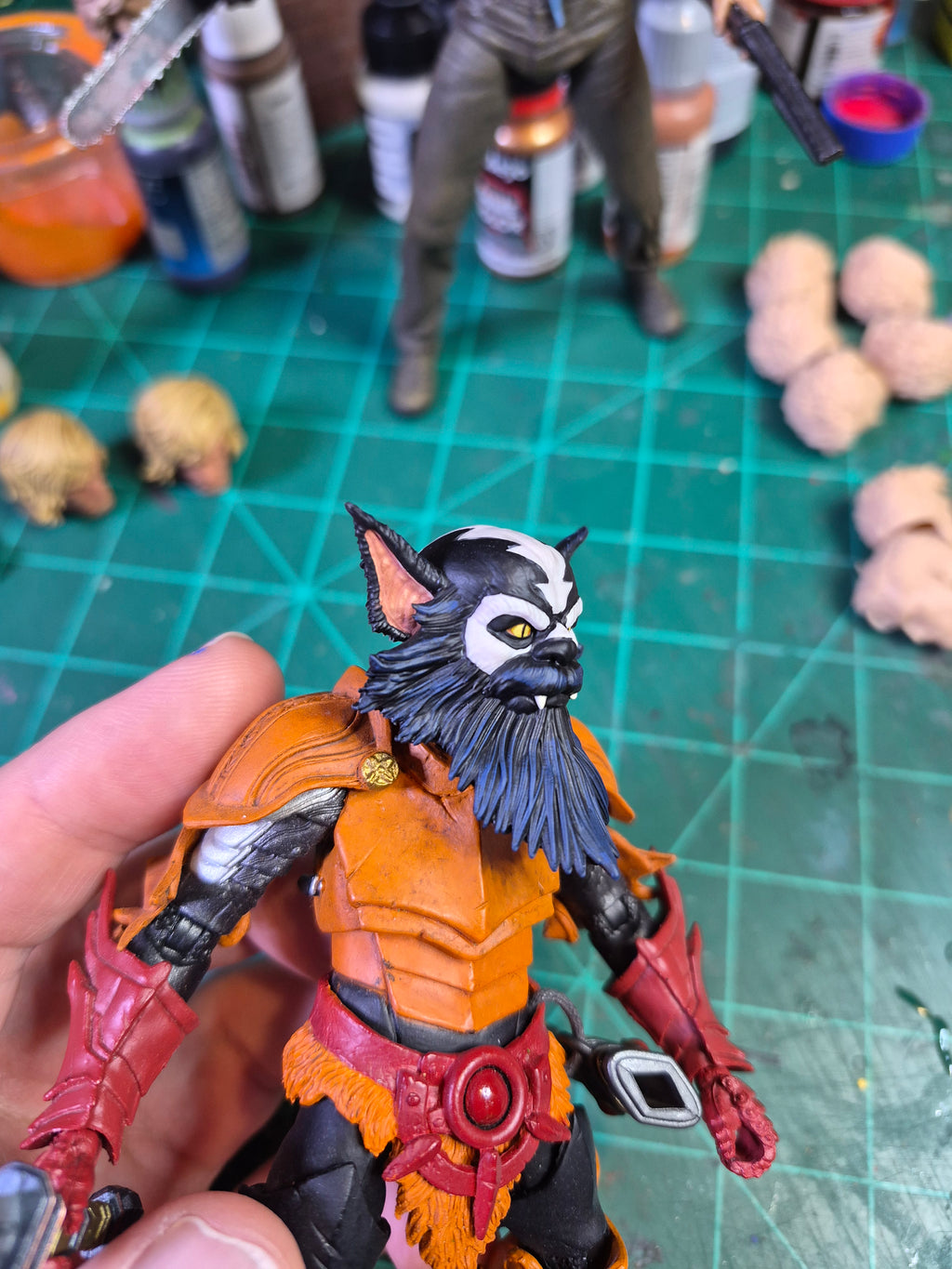 Stinky Goblin head for Legions