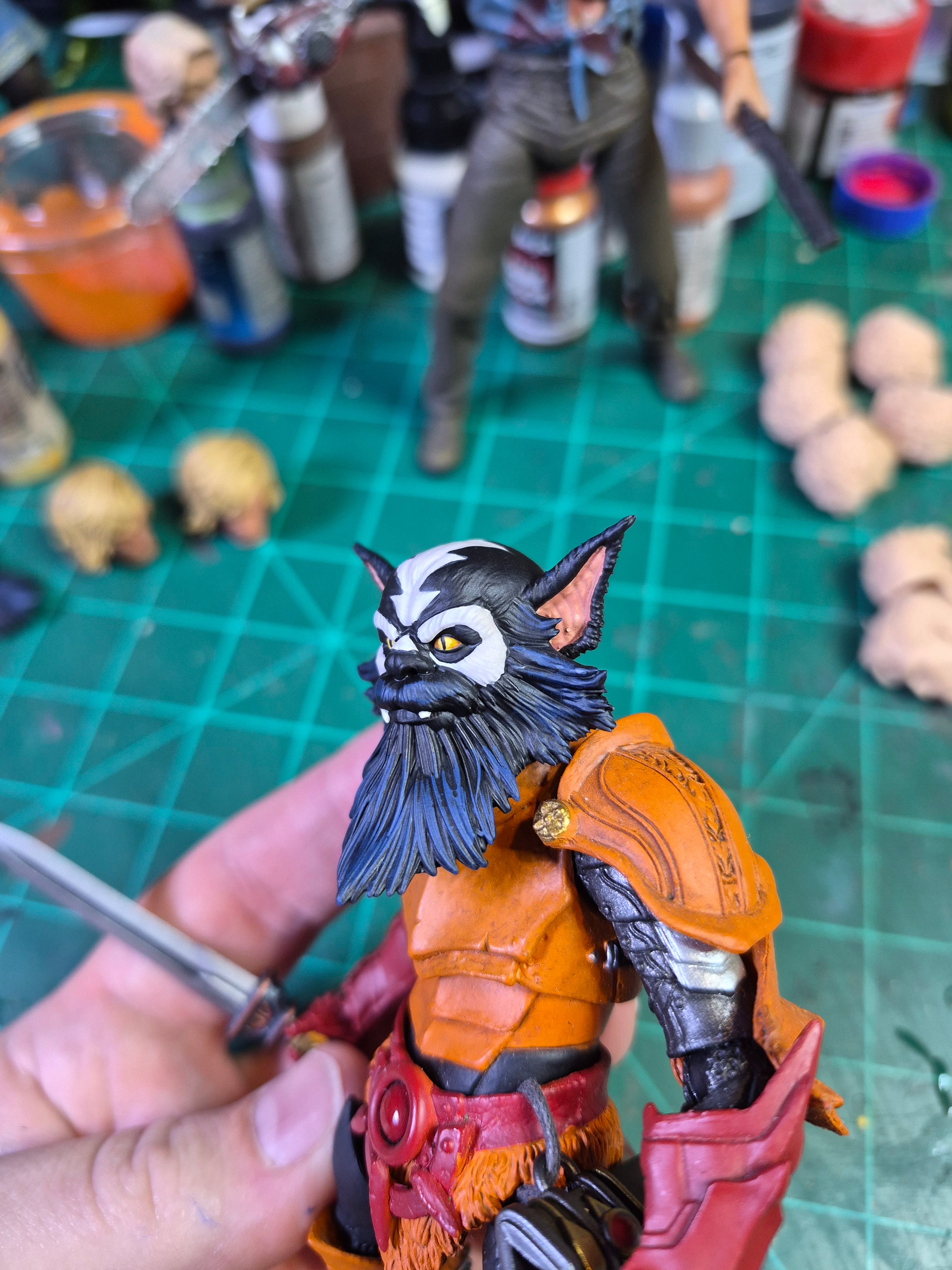Stinky Goblin head for Legions
