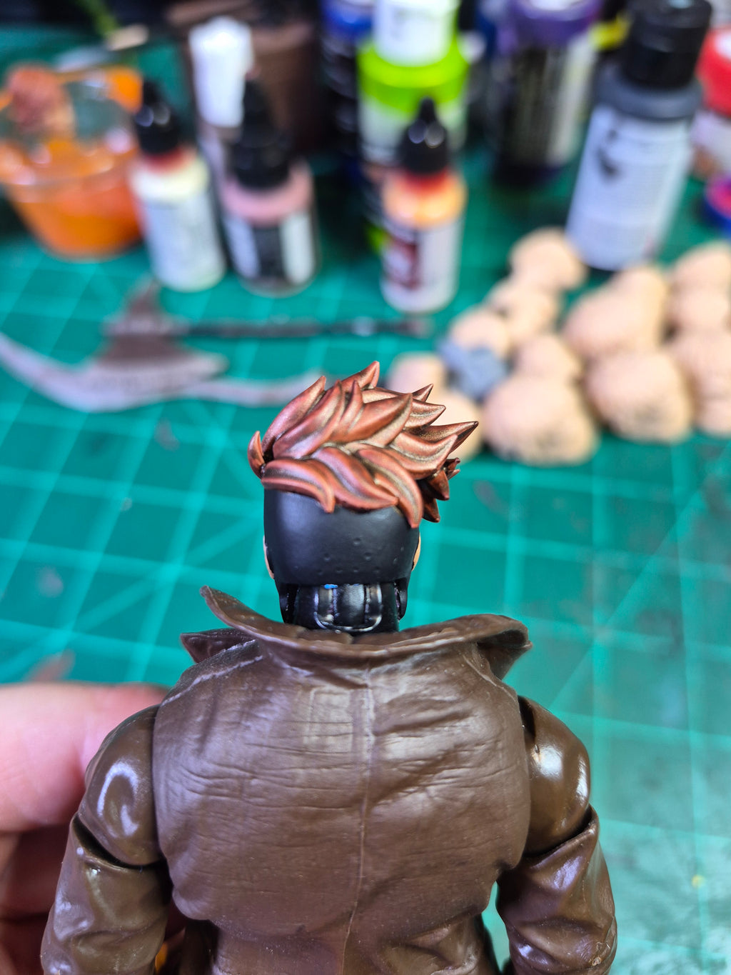 X-men 97 Gambit head with open socket