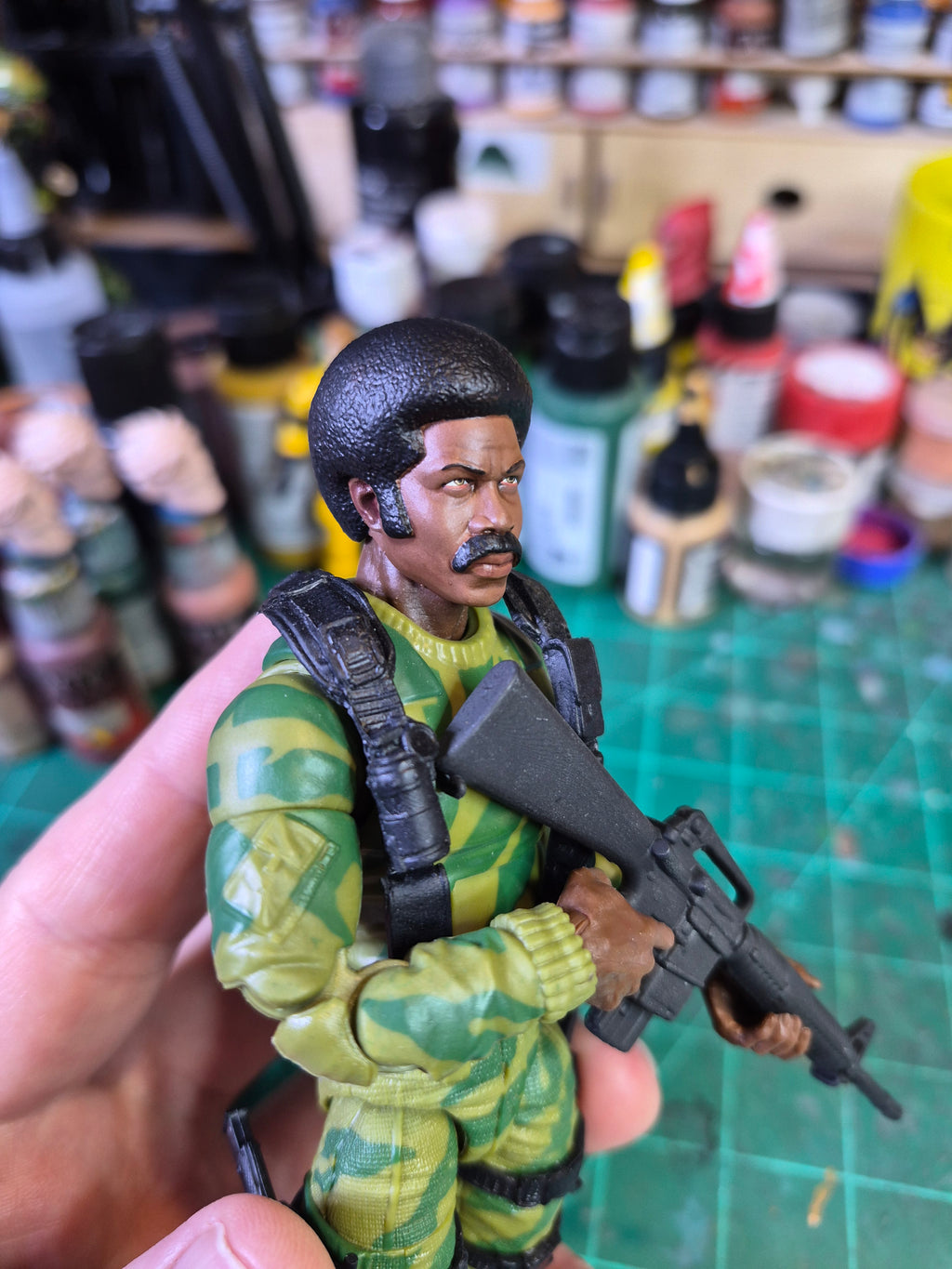 Black Dynamite head for Classified