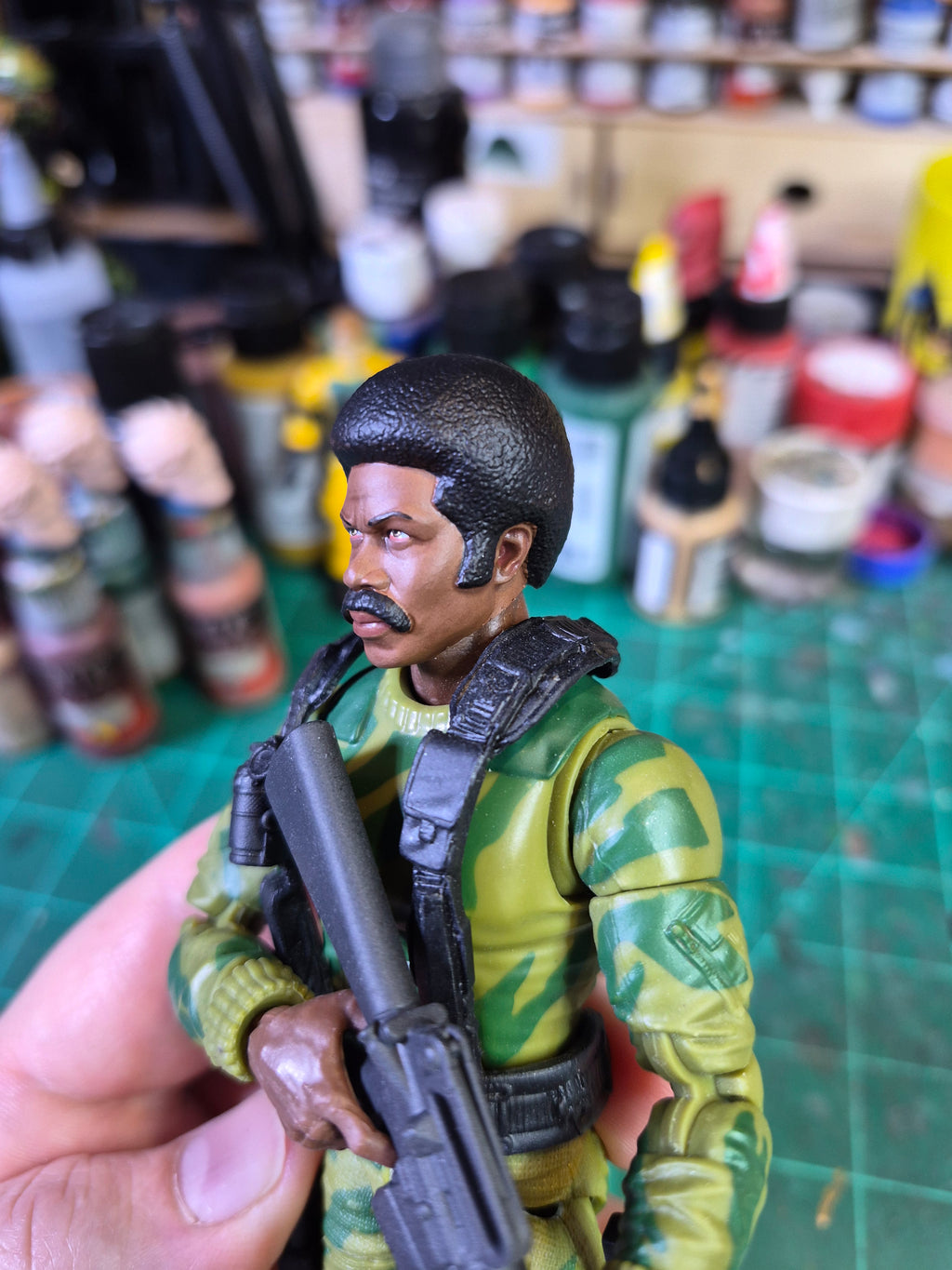 Black Dynamite head for Classified