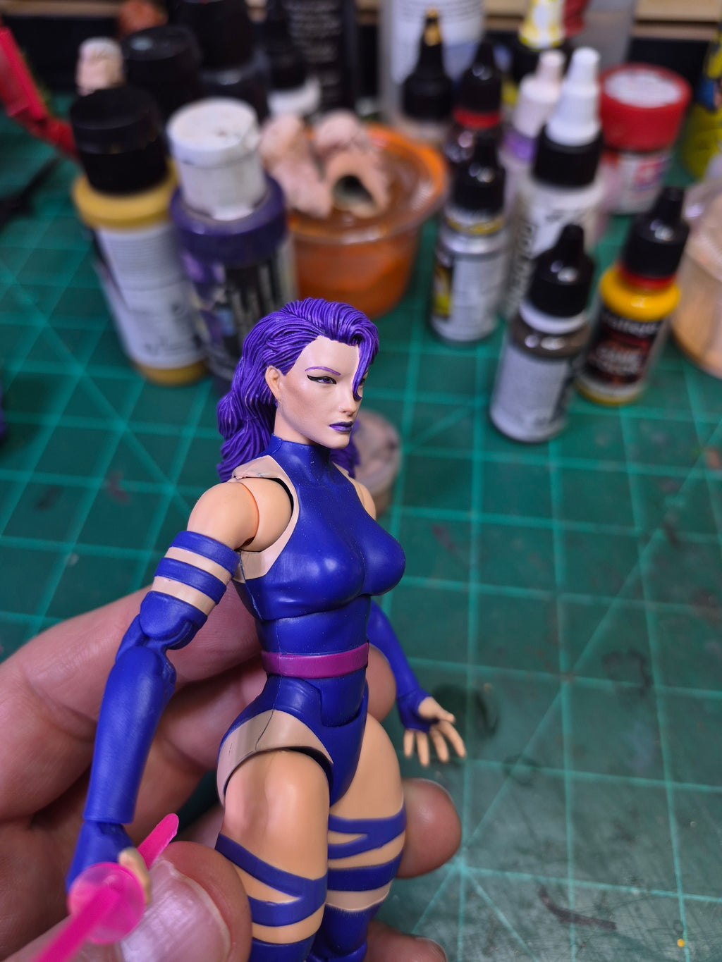 Psylocke head for Legends