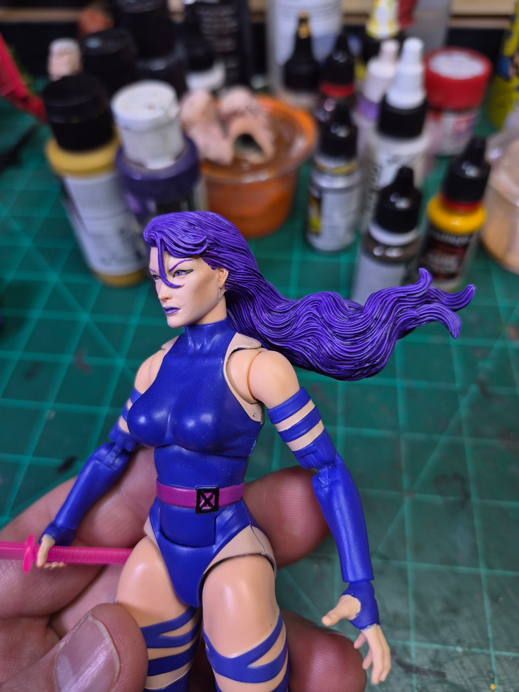 Psylocke head for Legends