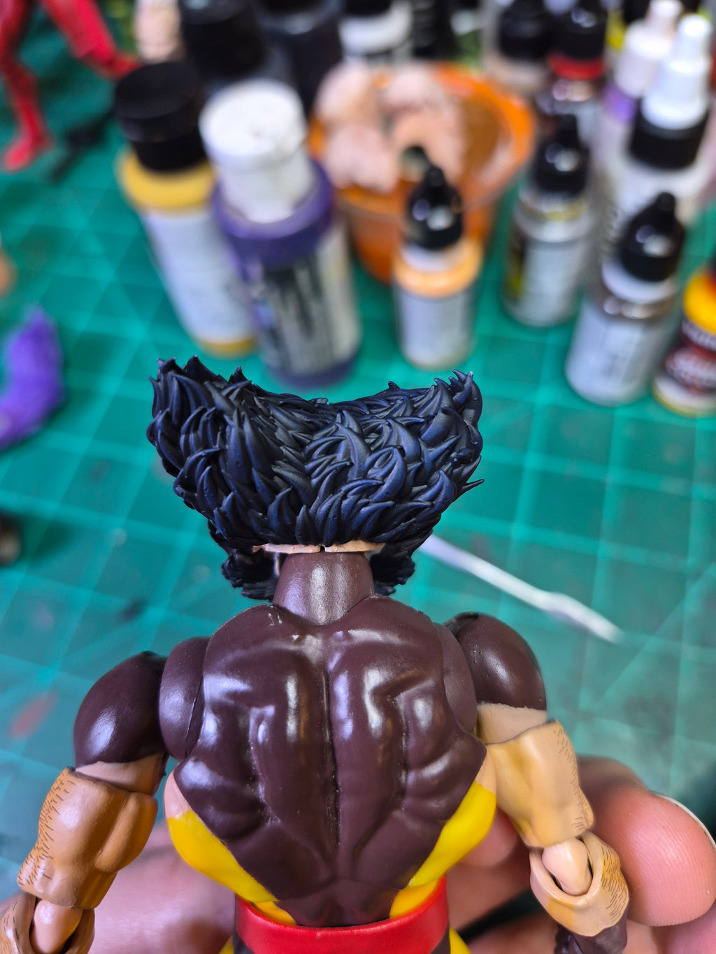 Weapon X head with cigar, open socket