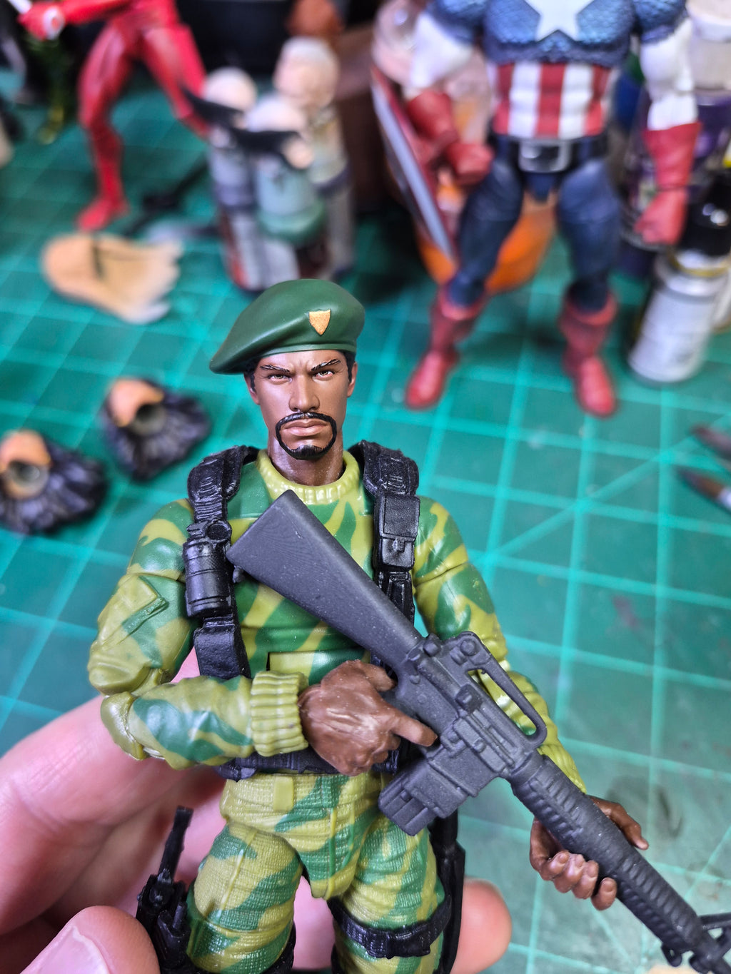 Resolute Stalker head with open socket.