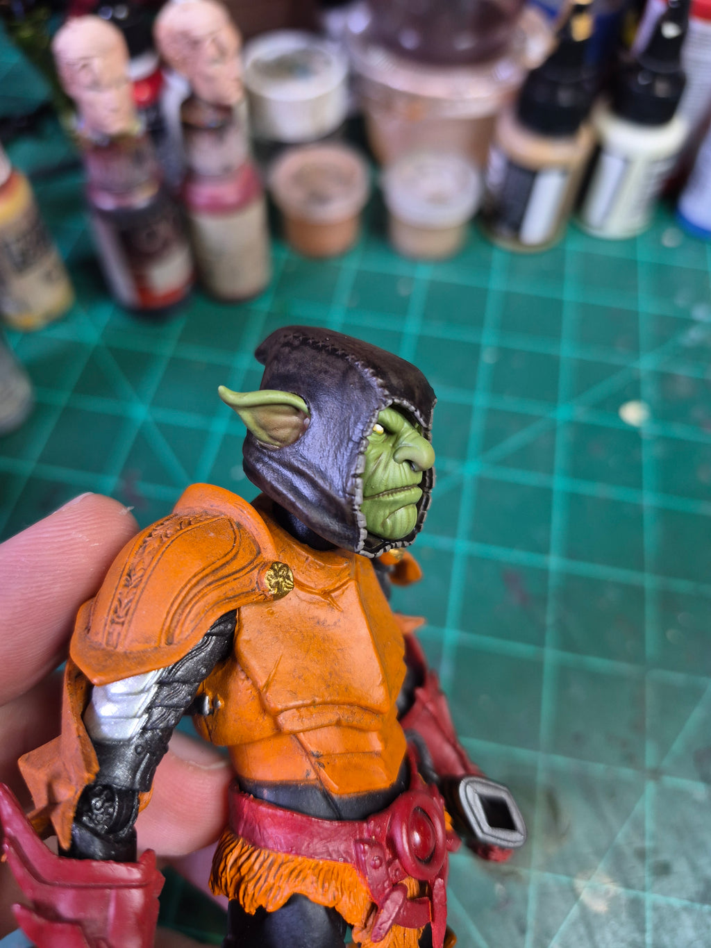 Hooded Goblin head for Legions