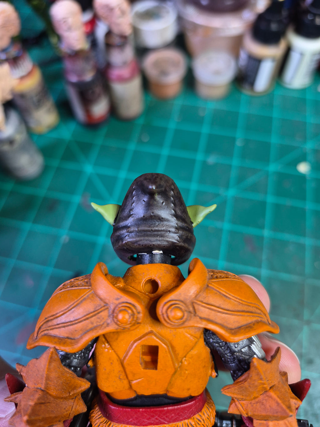 Hooded Goblin head for Legions