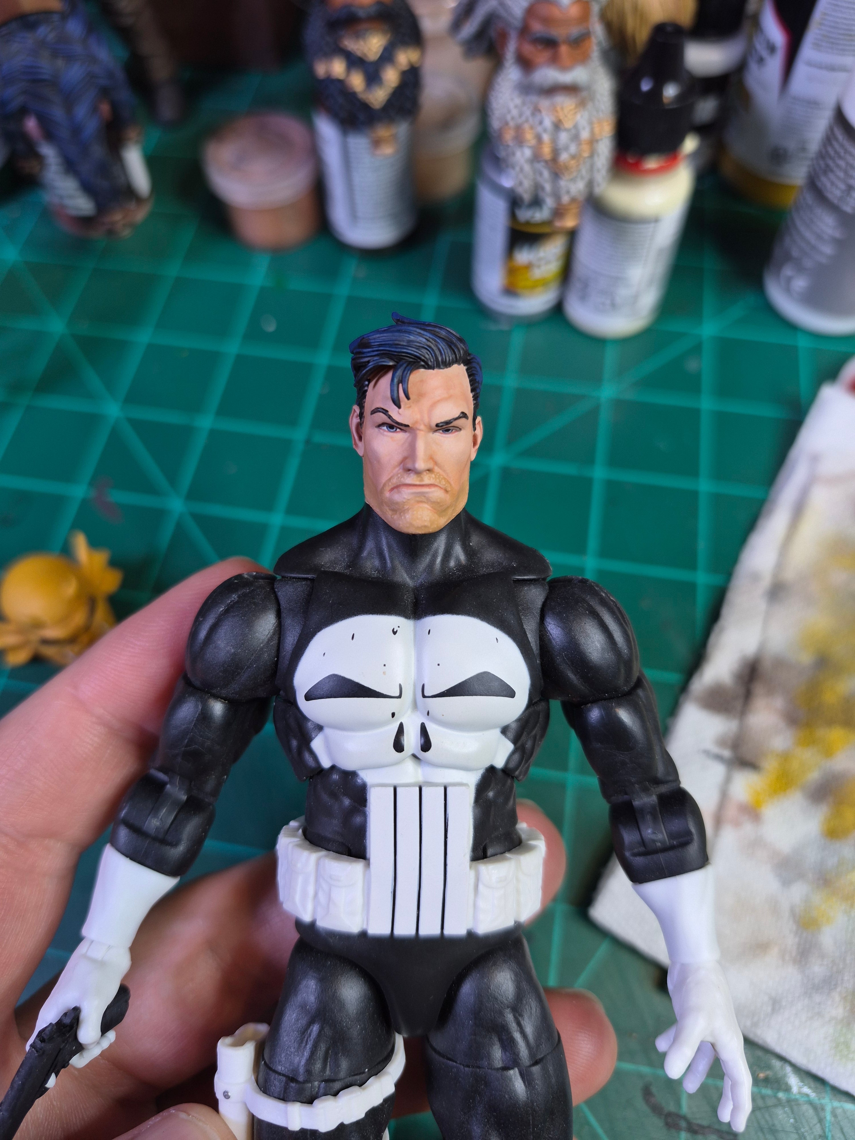 Capcom Punisher head for Legends