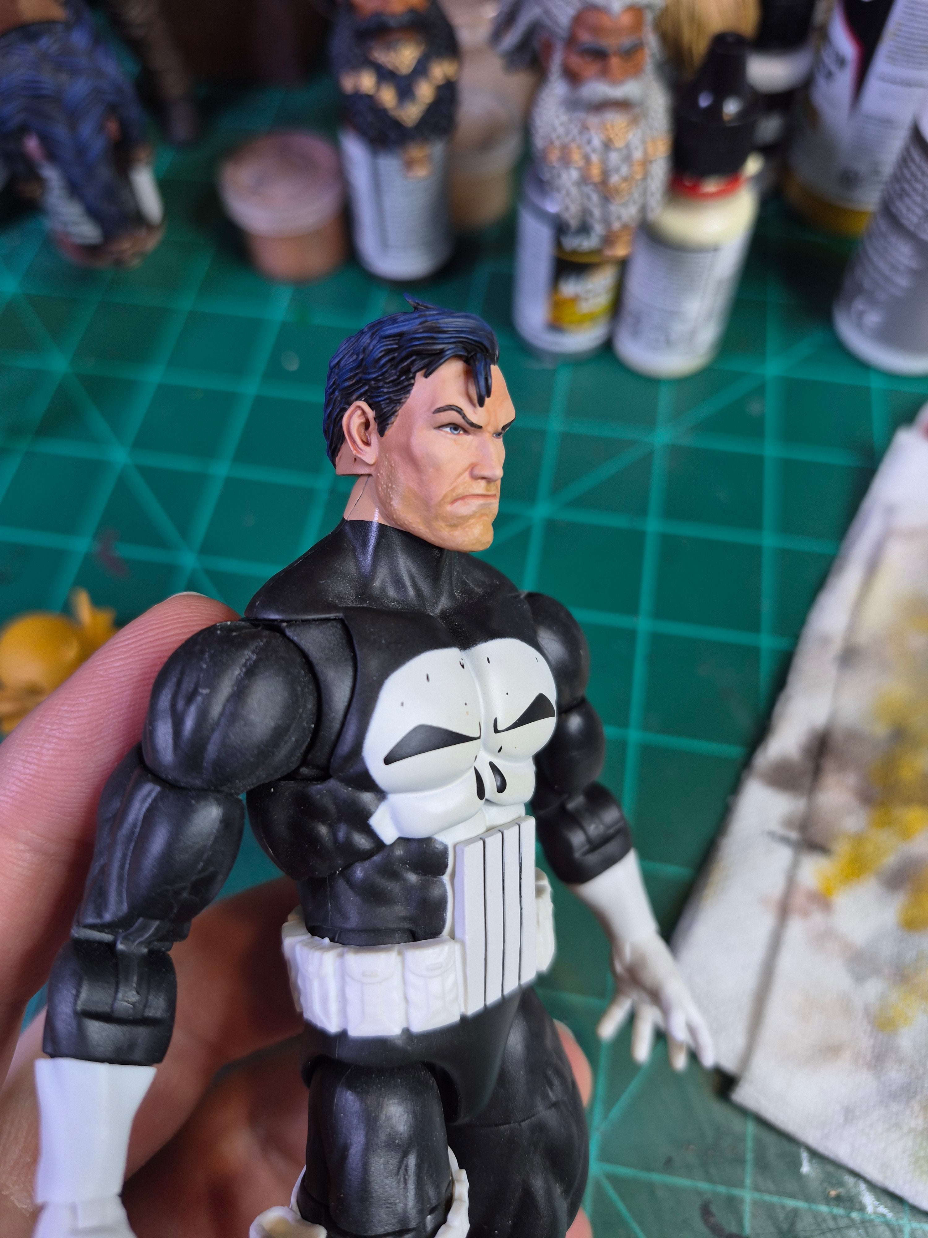 Capcom Punisher head for Legends