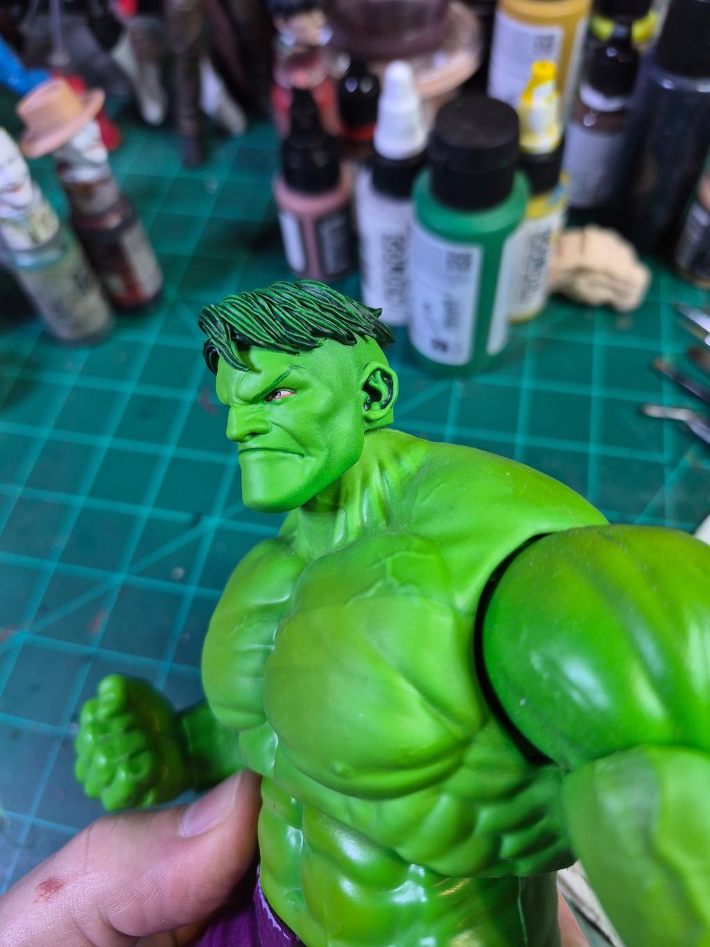 MVC Hulk head for Legends