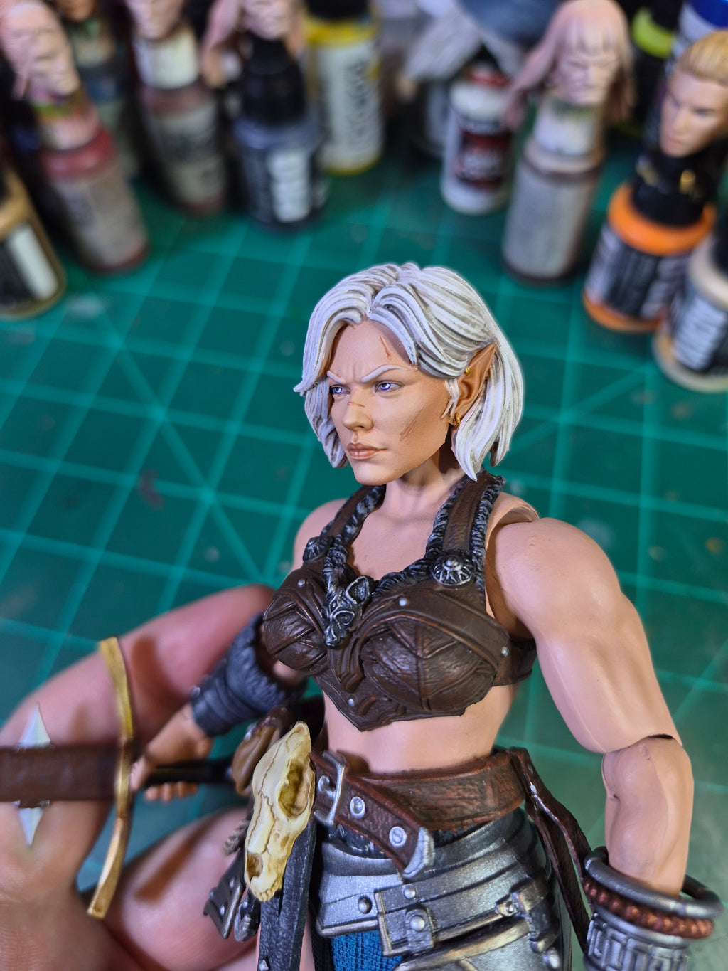 Grey Barbarian Elf for V1 Legions