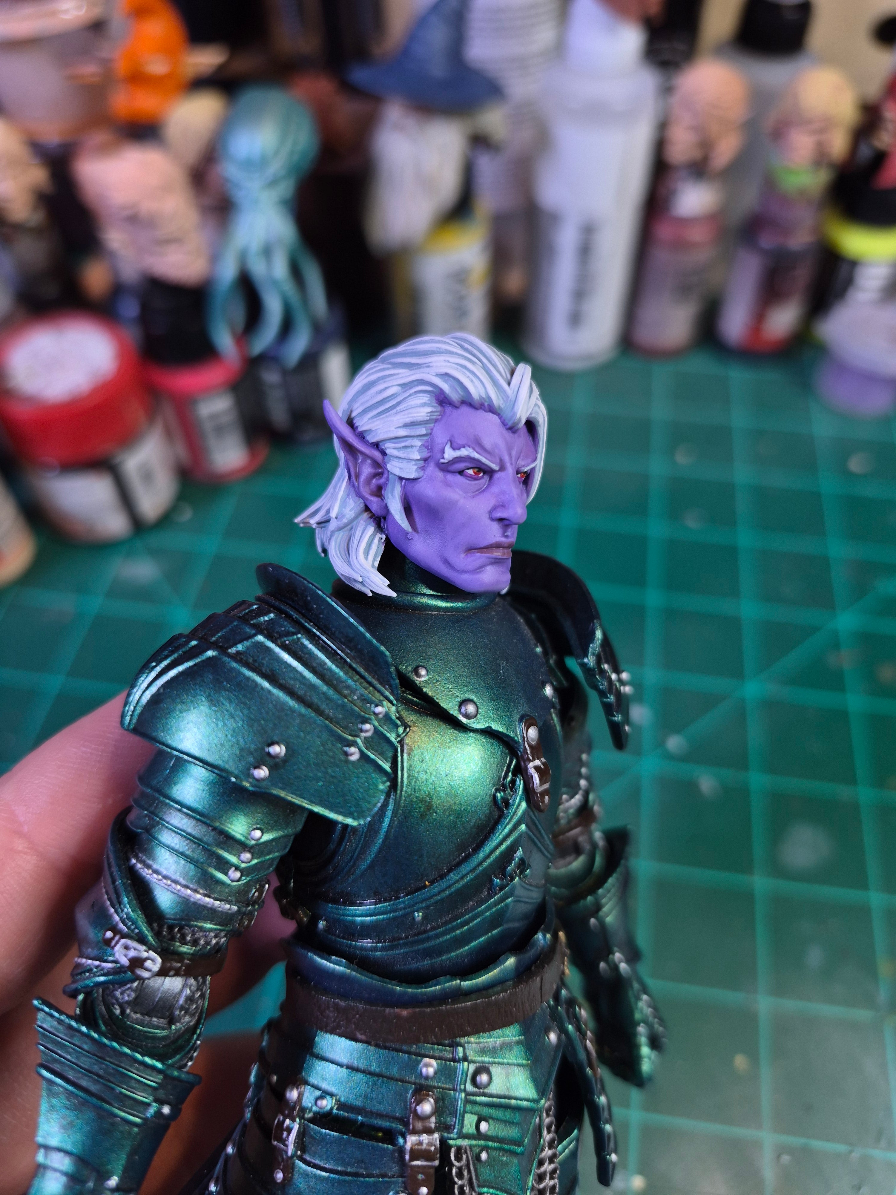 Drow head for Legions V1
