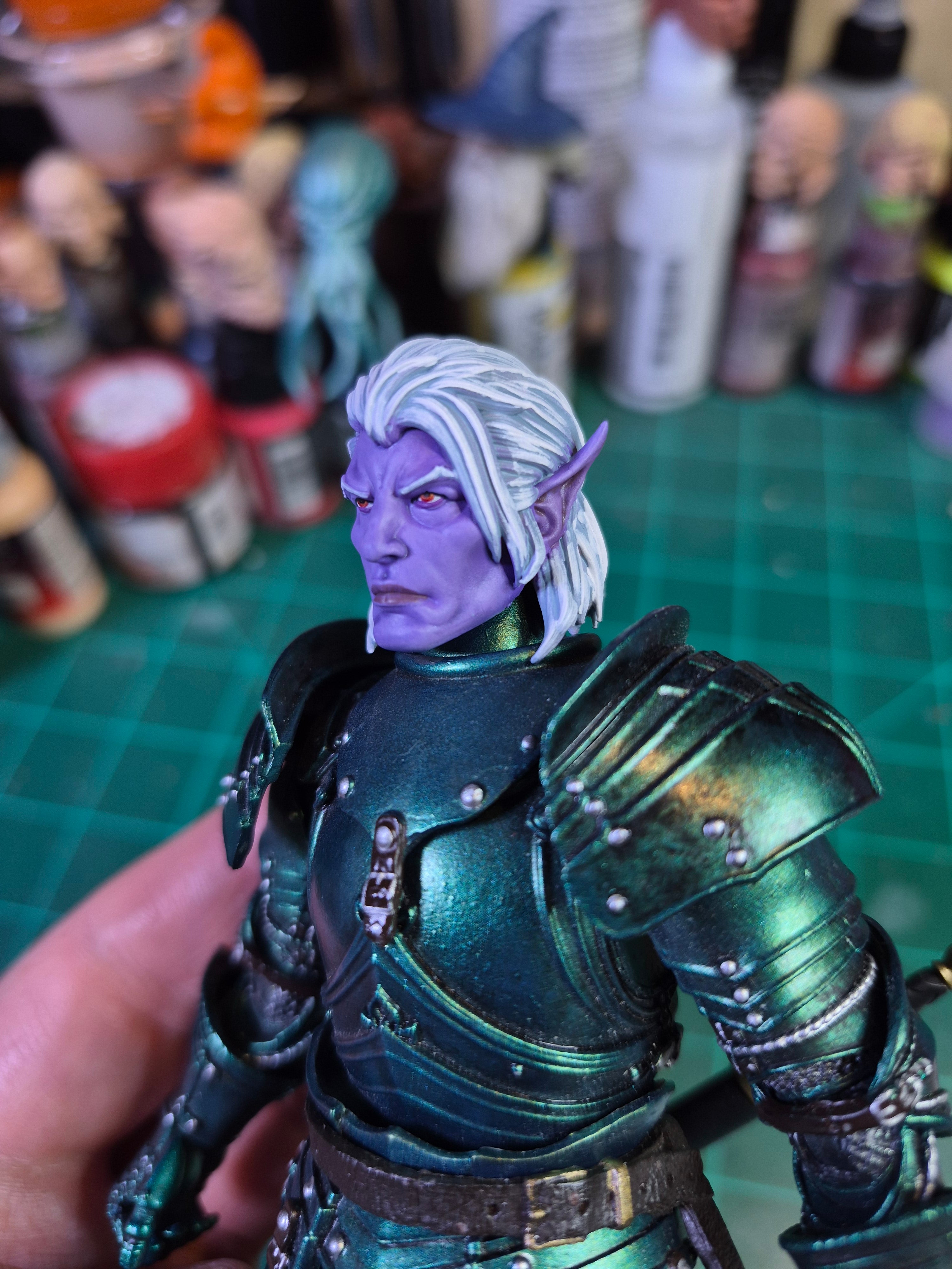 Drow head for Legions V1