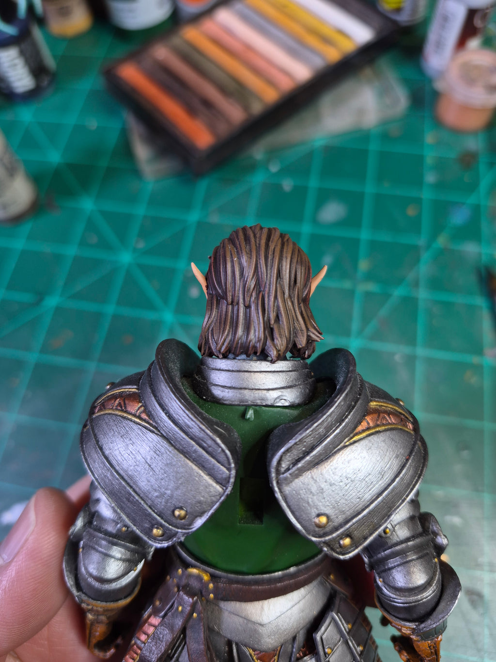 Brunette Elf head for V1 Legions