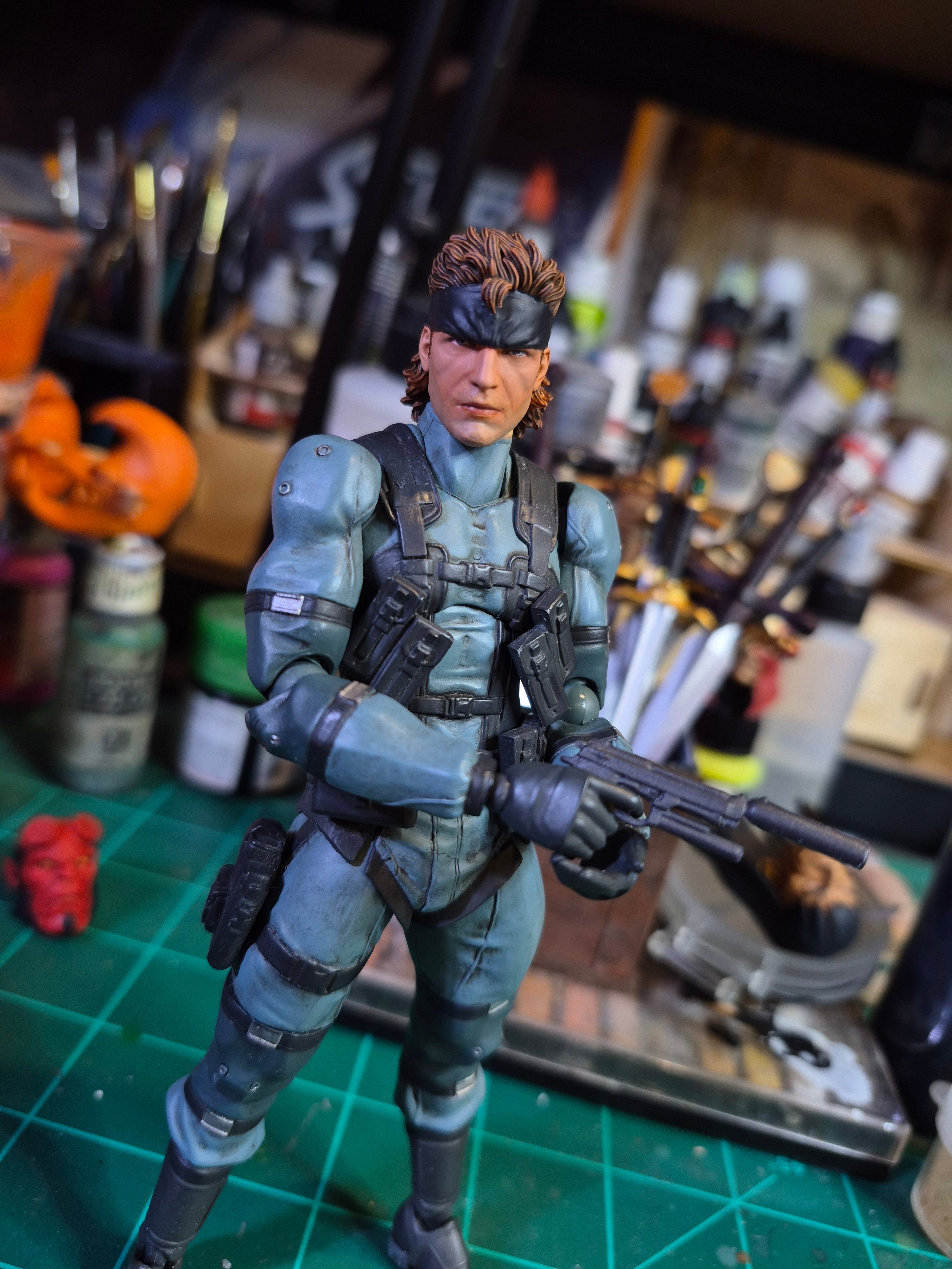 Solid Snake head