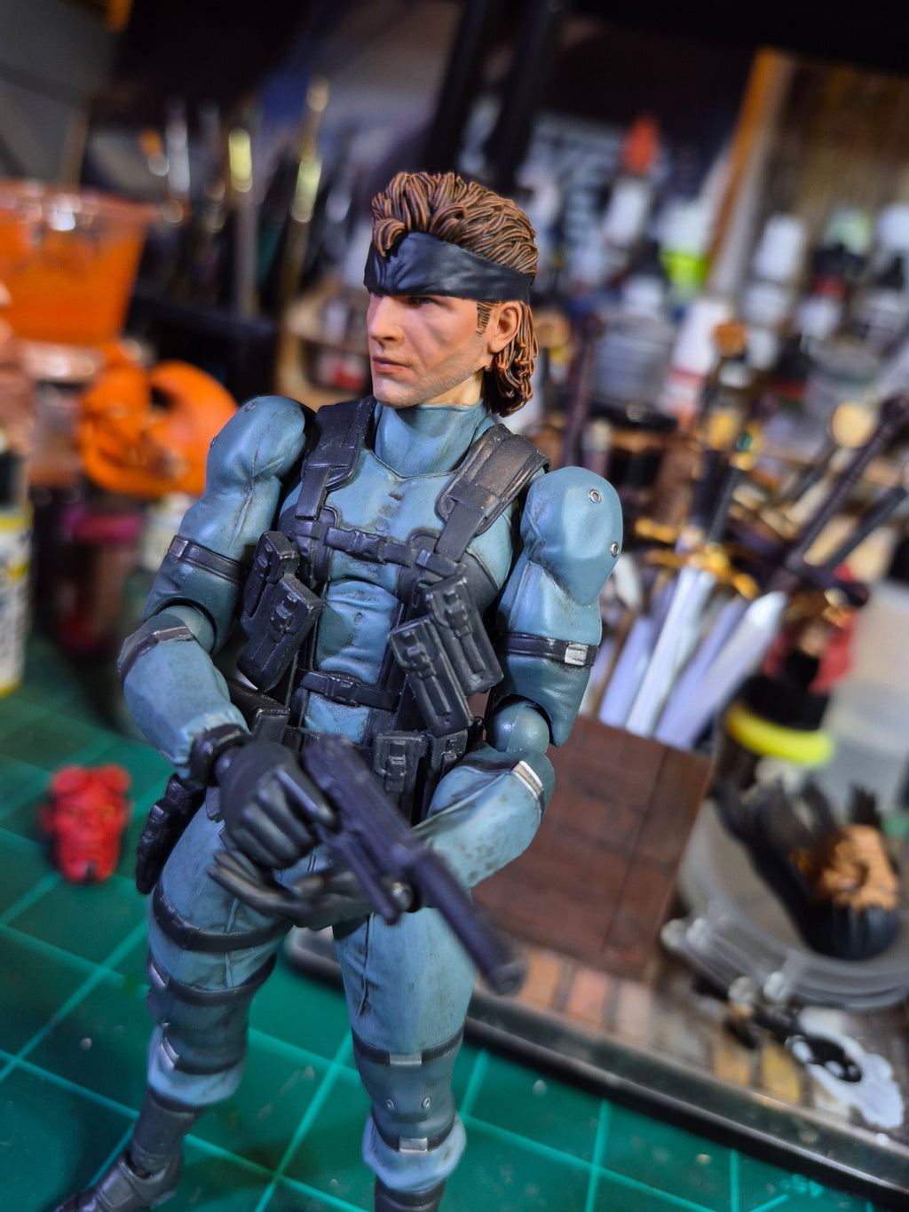 Solid Snake head