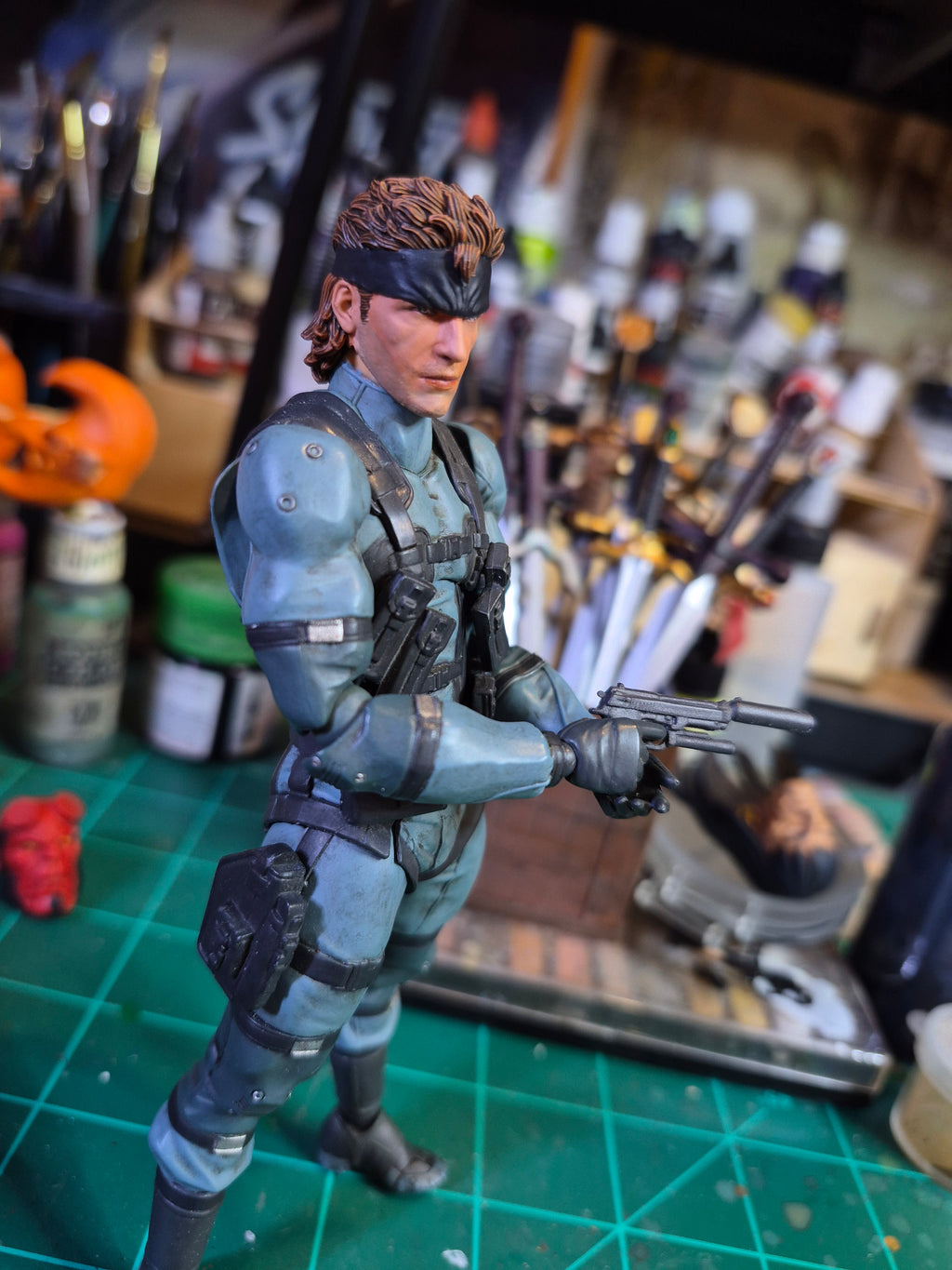 Solid Snake head