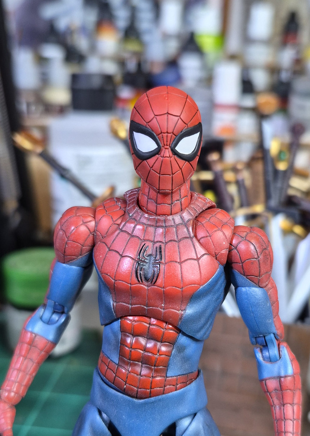 Neutral Spidey head for MAFEX
