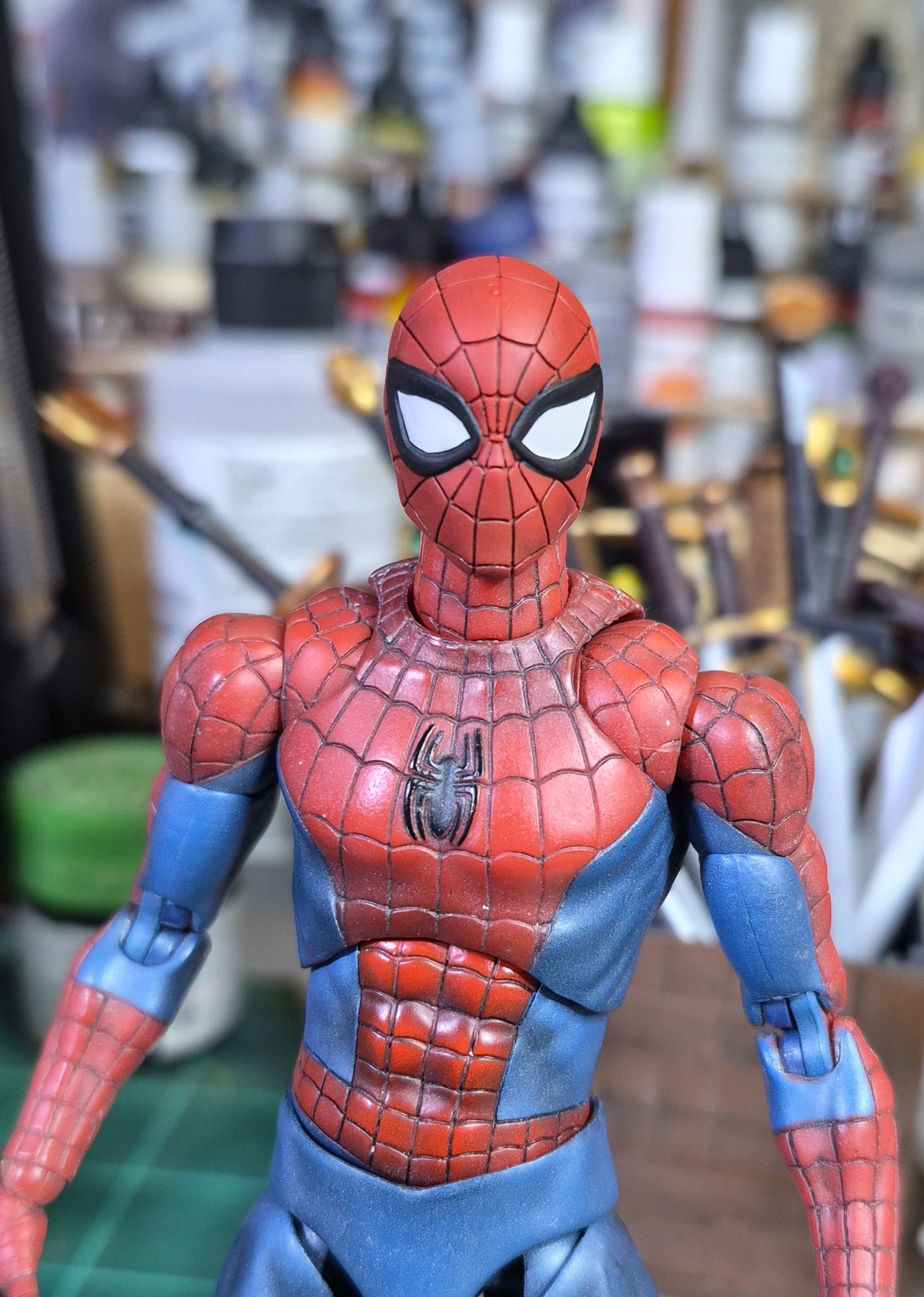 Neutral Spidey head for MAFEX